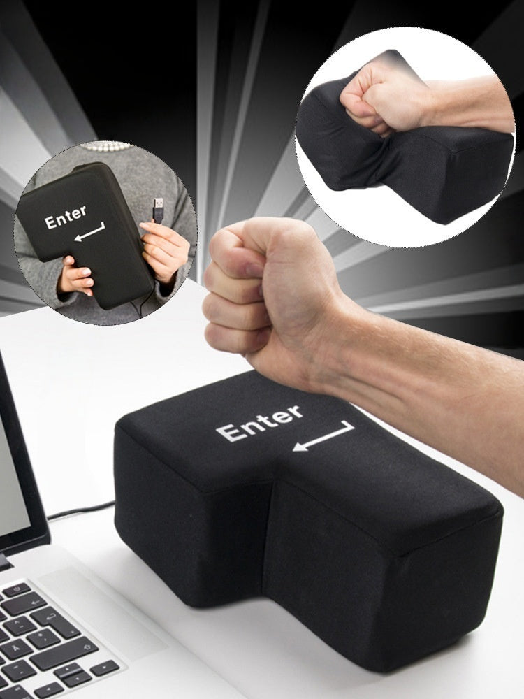 Big Enter Key: The Stress-Relief Pillow Your Desk Didn’t Know It Needed