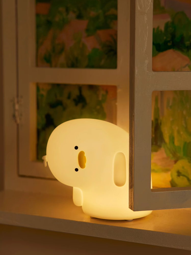 Tilt-Neck Duck Night Light Gift Guide: Soft, Squishy & Tap-to-Dim