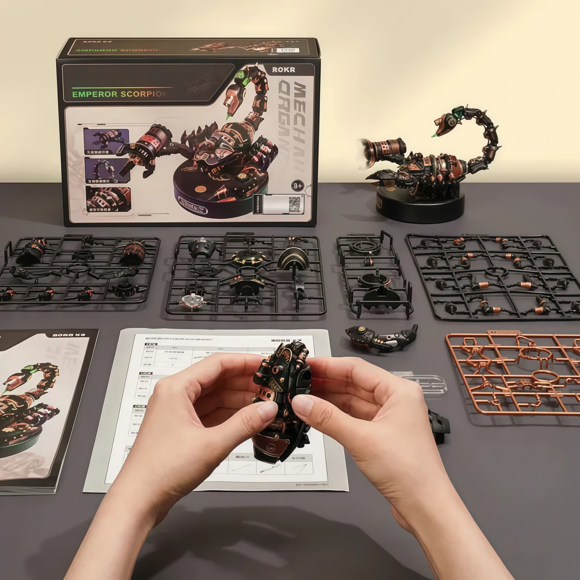 Build, Power, Attack: The Steampunk Scorpion Puzzle That Moves Like a Mini Machine