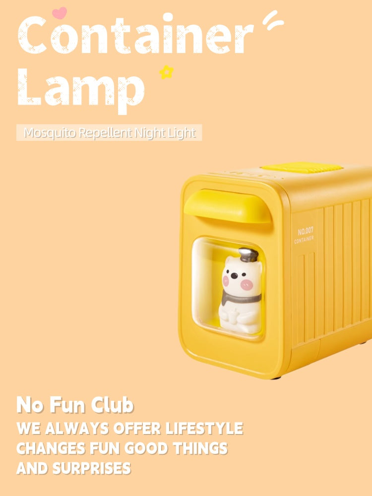Cartoon Container Mosquito Repellent Night Light