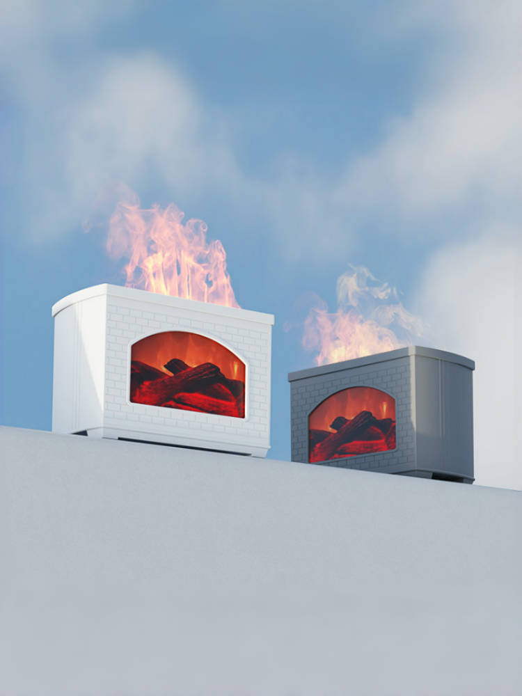 Flame Effect Aroma Diffuser & Humidifier