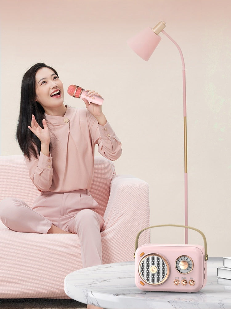 Mini Wireless Karaoke Speaker & Microphone