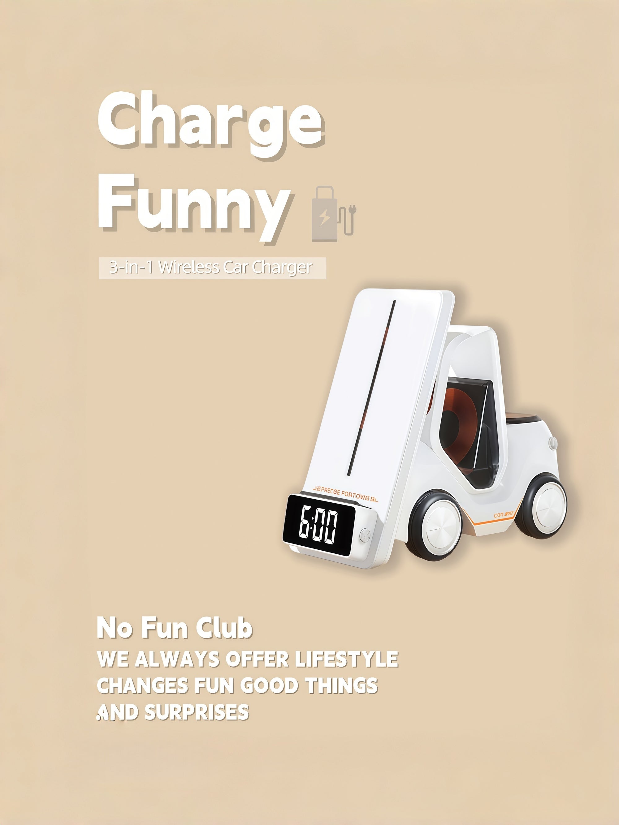 3-in-1 Wireless Charging Stand 15W