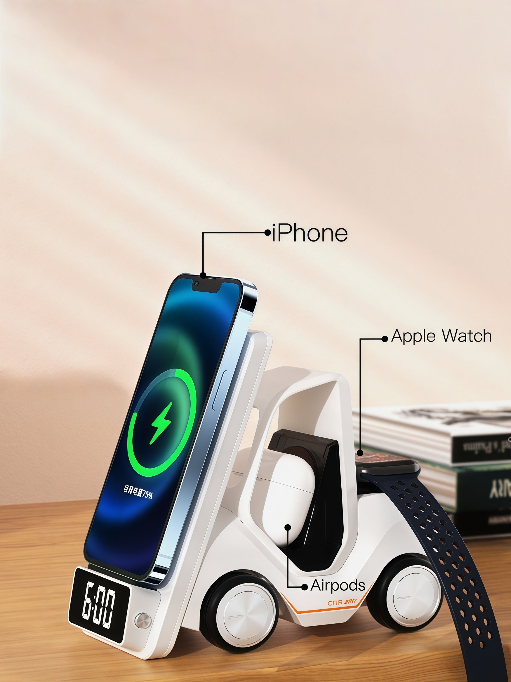 3-in-1 Wireless Charging Stand 15W