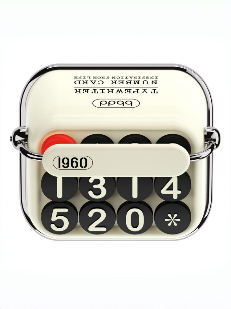 bbdd Typewriter Parking Number Plate