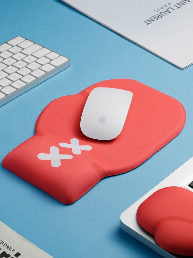 Boxing Mouse Pad & Silicone Keyboard Wrist Rest Set