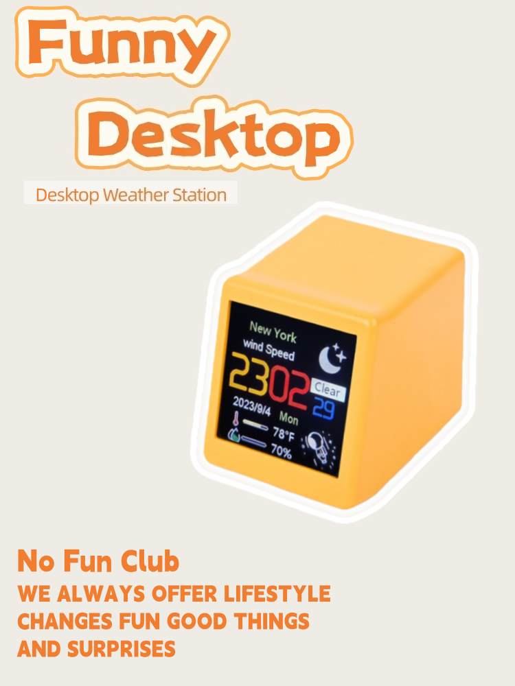 Smart Wi-Fi Weather Clock