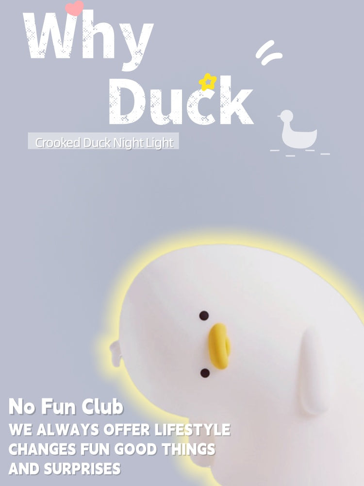 Tilt-Neck Duck Night Light