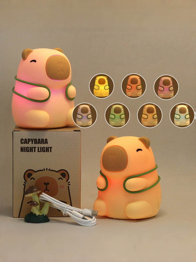 Capybara Silicone Night Light