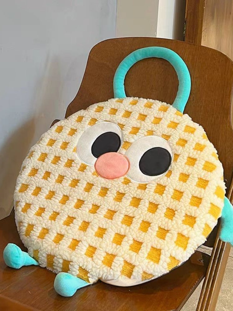 Cute Dopamine Round Memory Foam Cushion