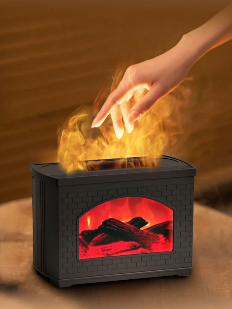 Flame Effect Aroma Diffuser & Humidifier