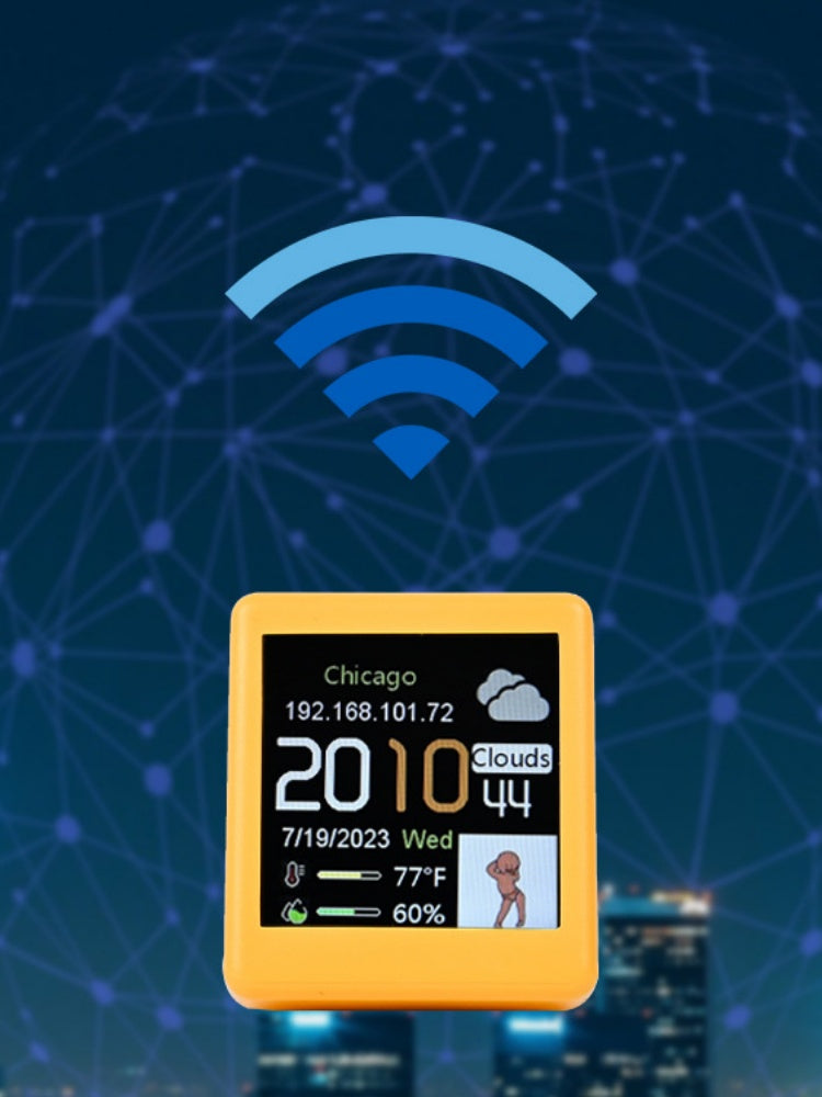 Smart Wi-Fi Weather Clock