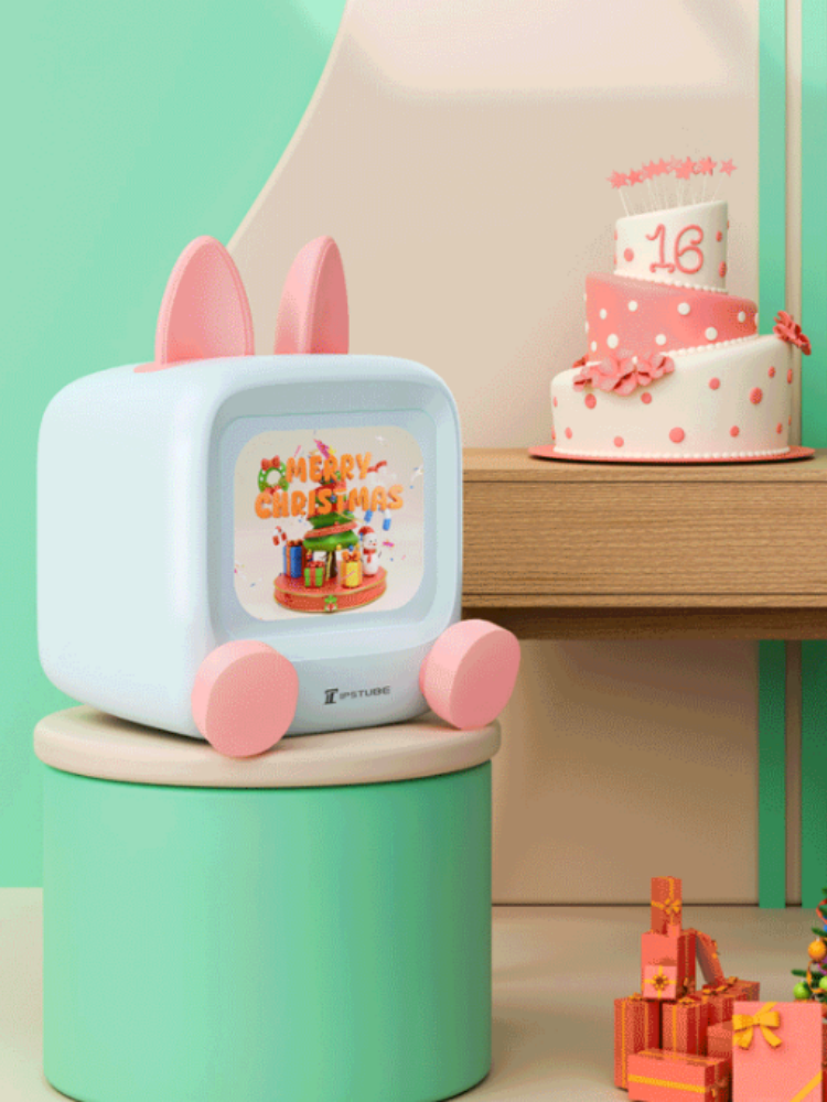 Desktop Pet Robot Clock & Bluetooth Speaker