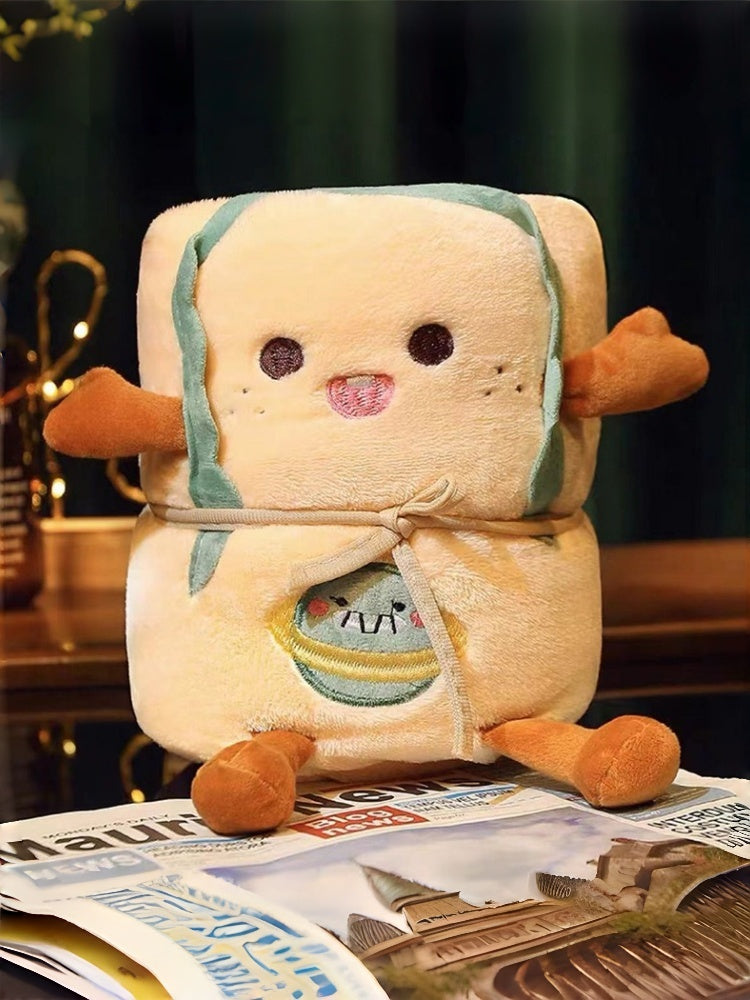 Toast Flannel Blanket