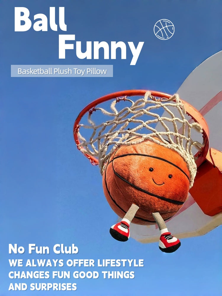 Basketball Plush Toy Pillow