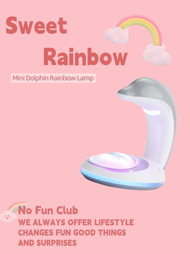 Dolphin Rainbow Night Light