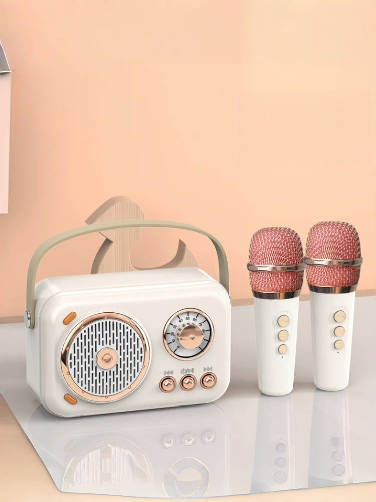 Mini Wireless Karaoke Speaker & Microphone