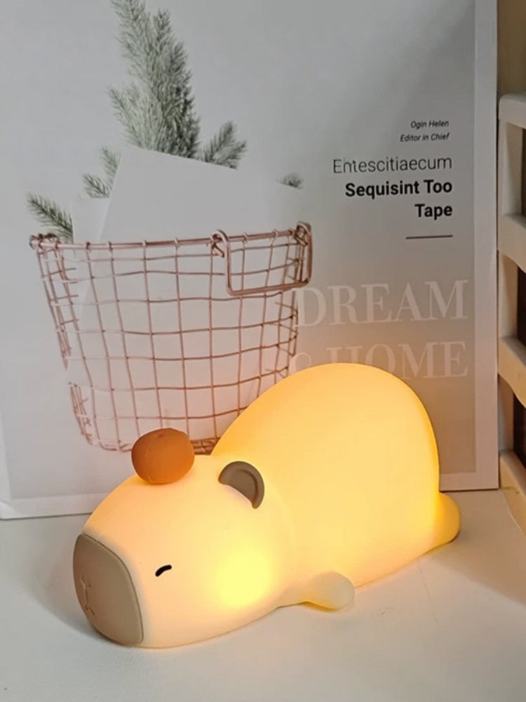 Capybara Silicone Night Light