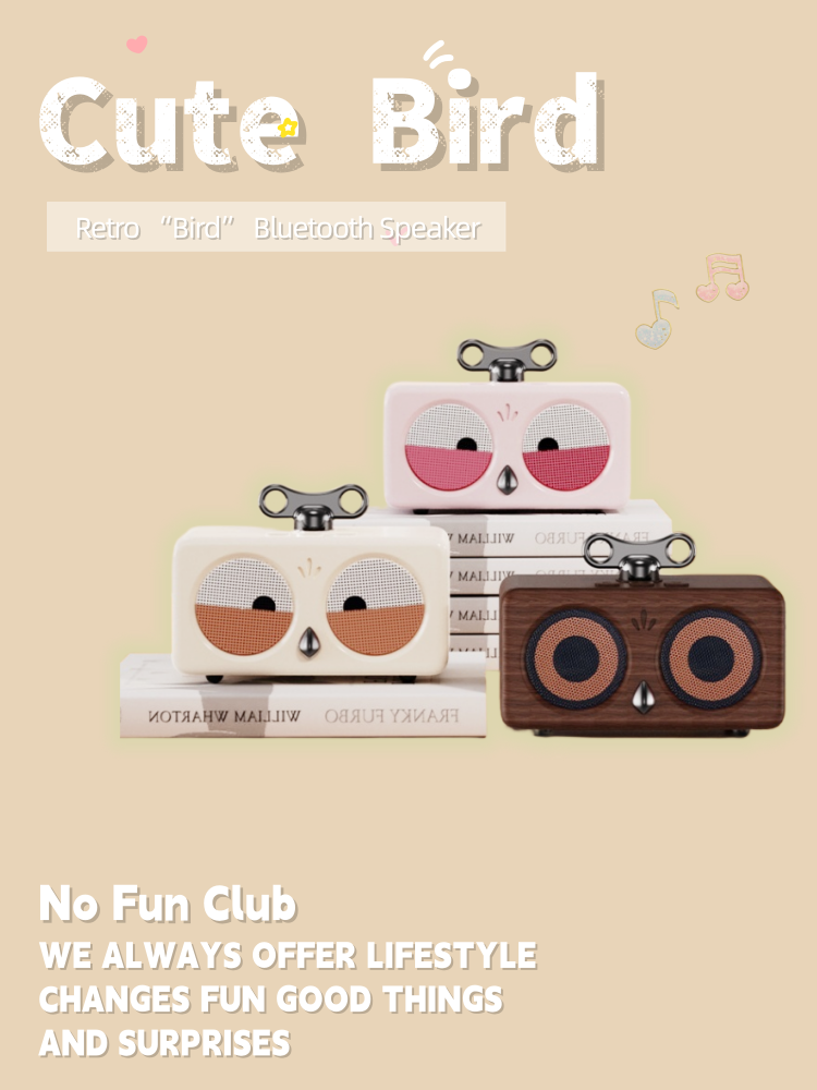 Retro Bird Bluetooth Speaker
