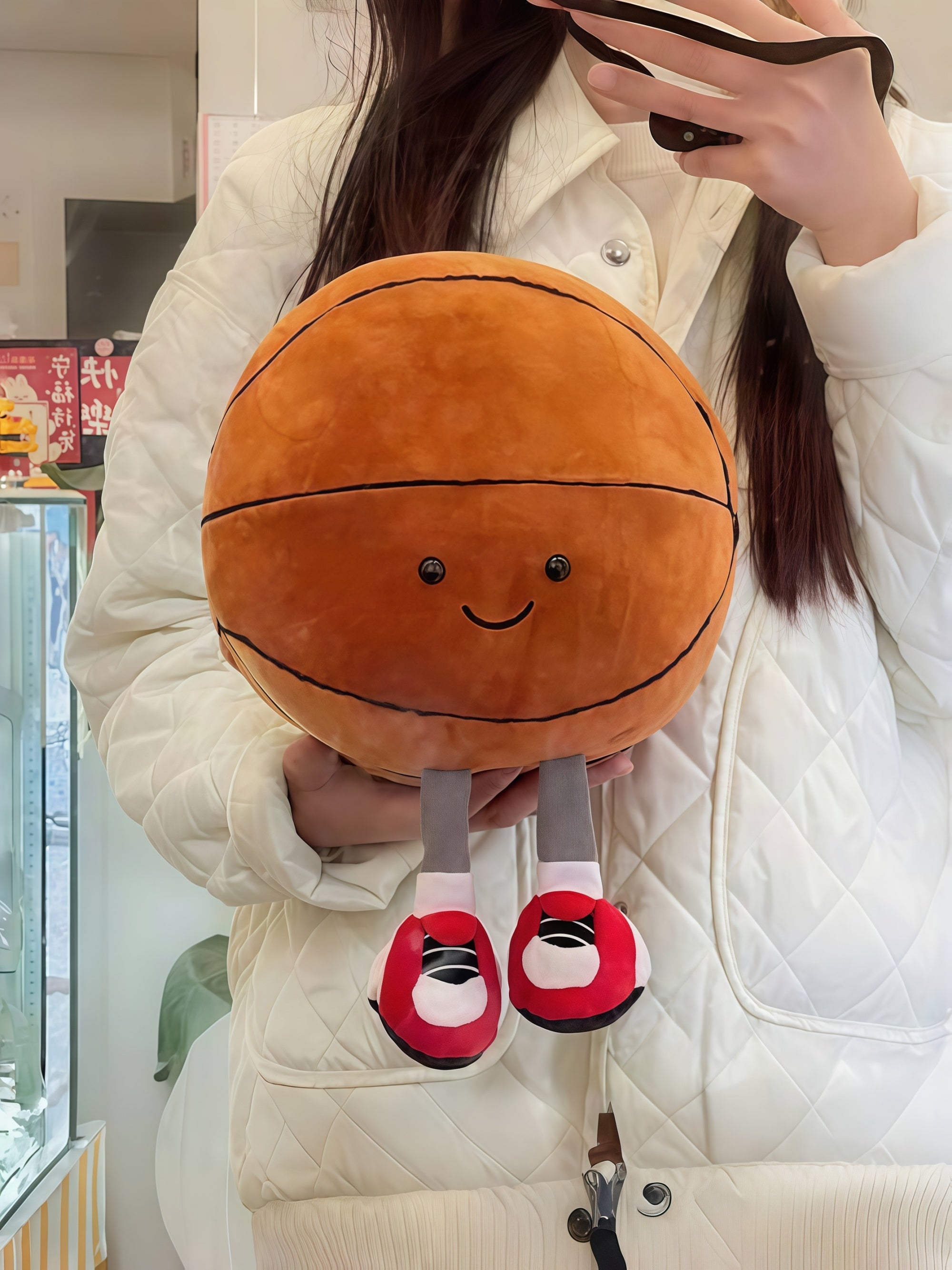 Basketball Plush Toy Pillow
