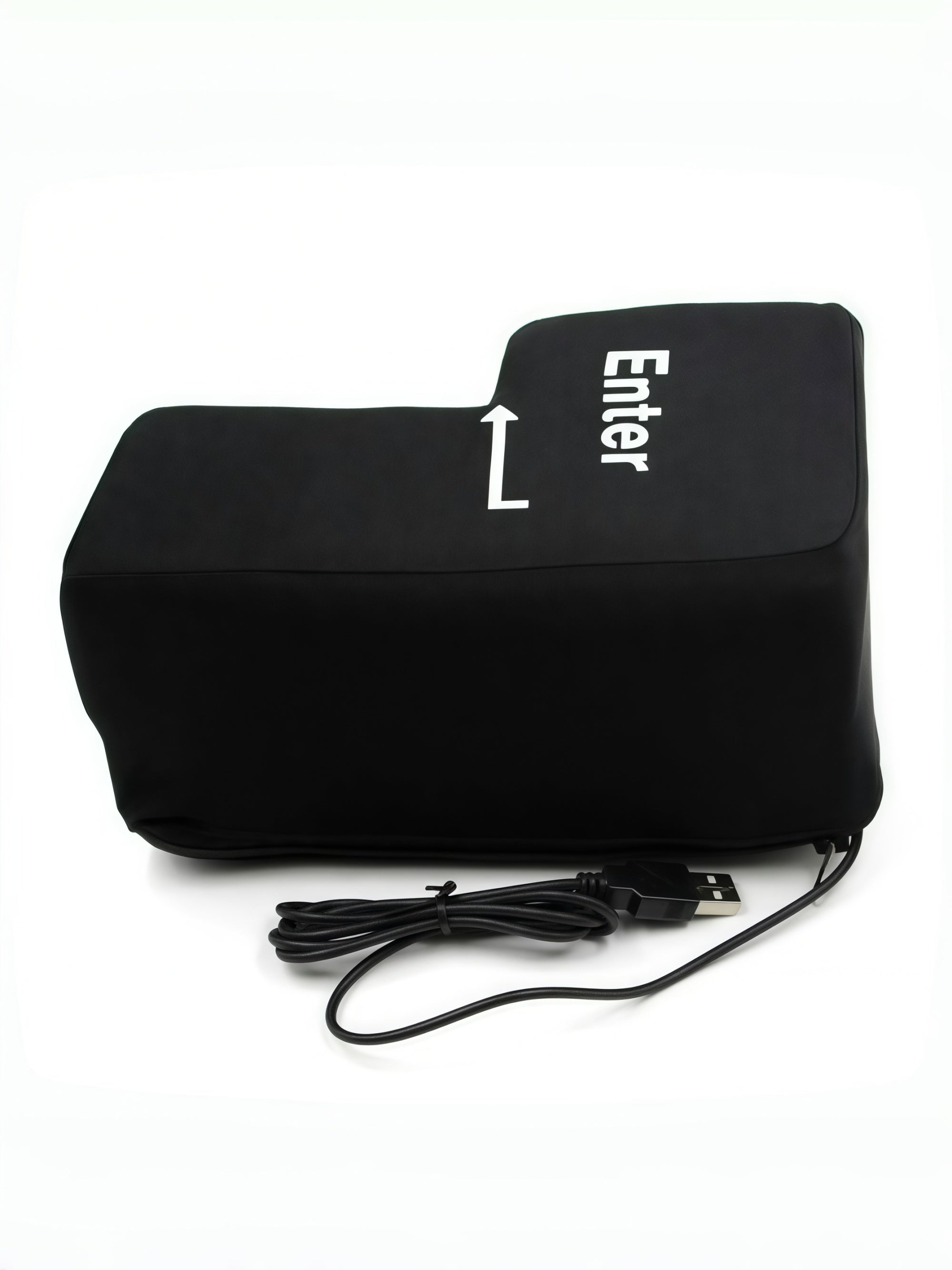 Big Enter Key USB Stress-Relief Pillow