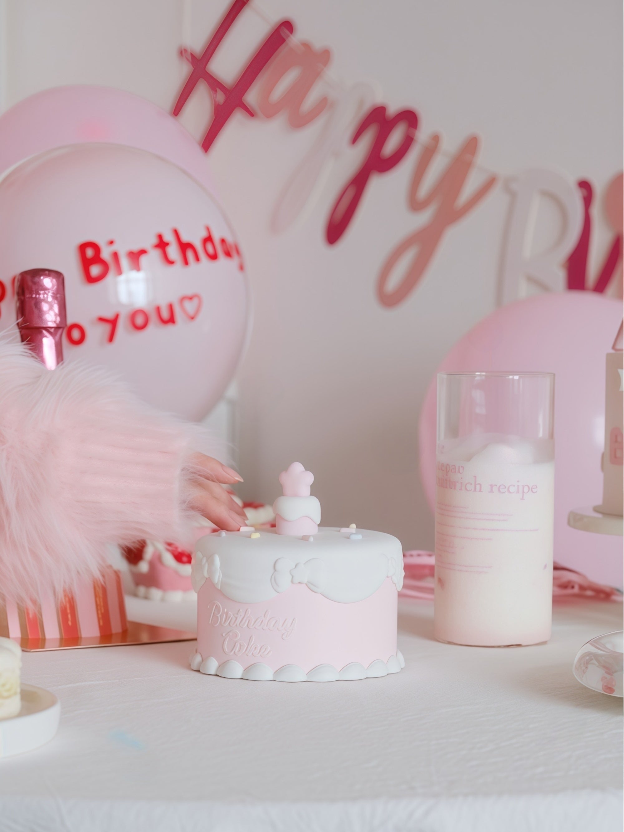 Birthday Cake Silicone Night Light