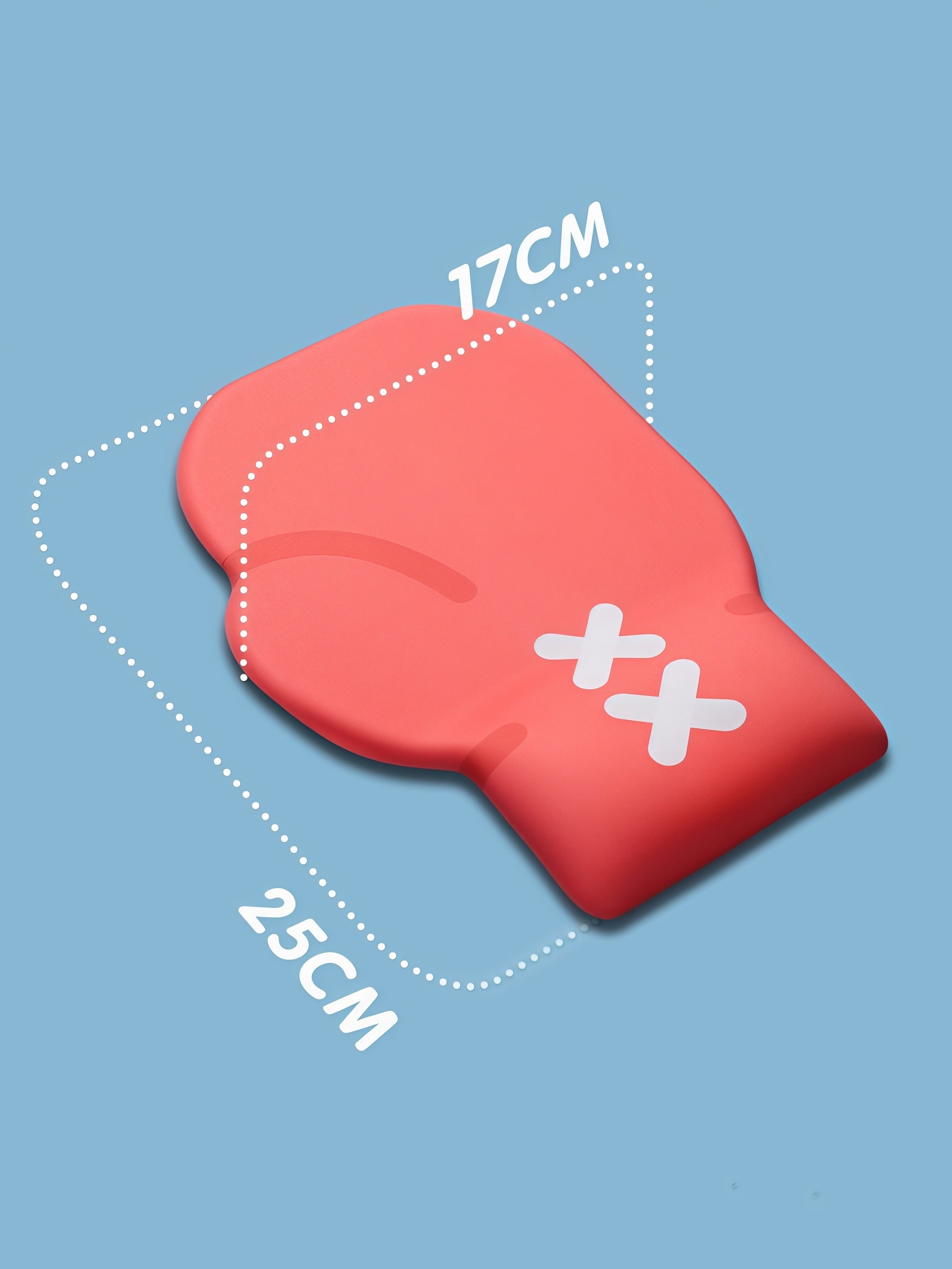 Boxing Mouse Pad & Silicone Keyboard Wrist Rest Set