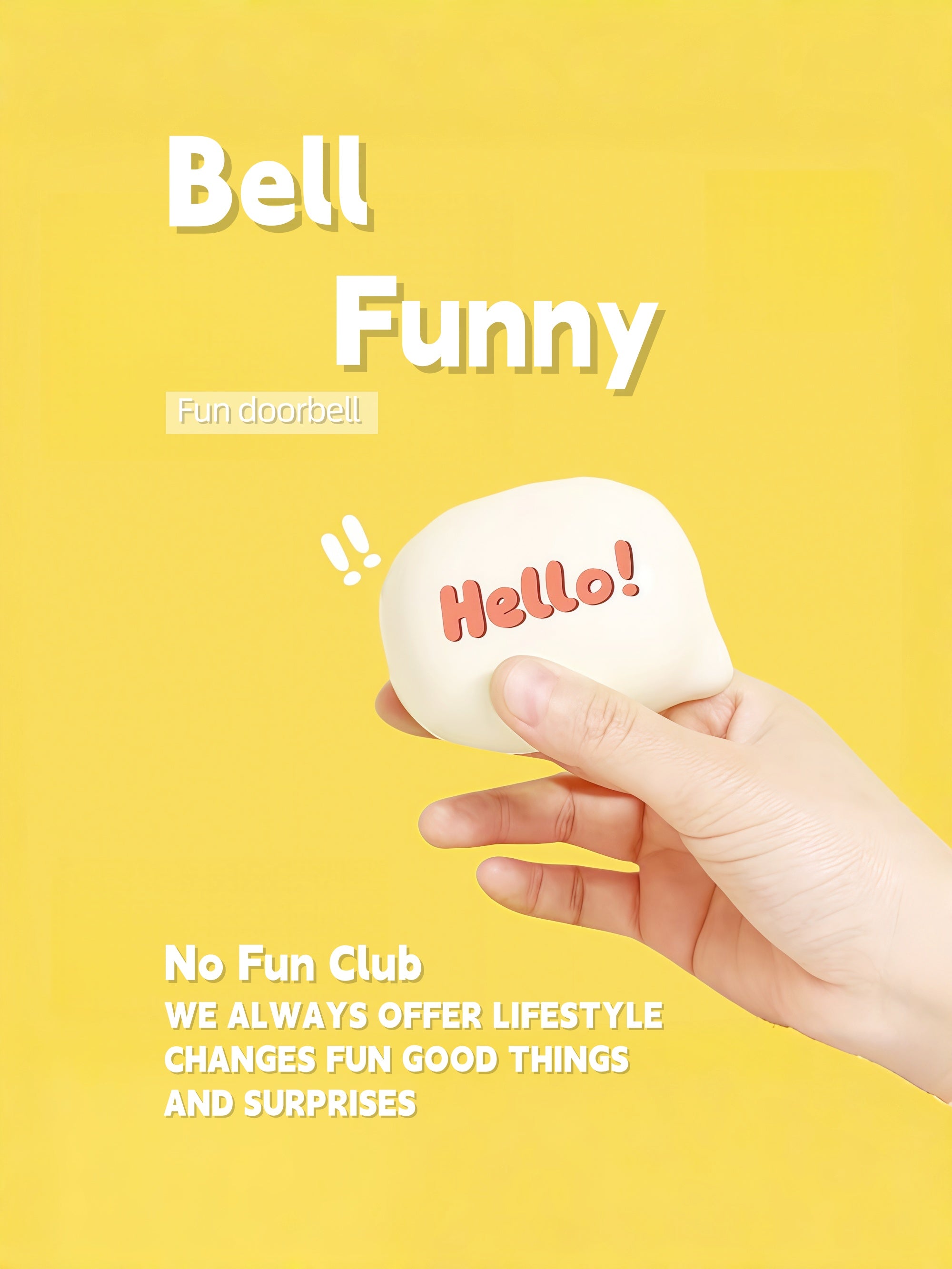 Bubble Message Wireless Doorbell