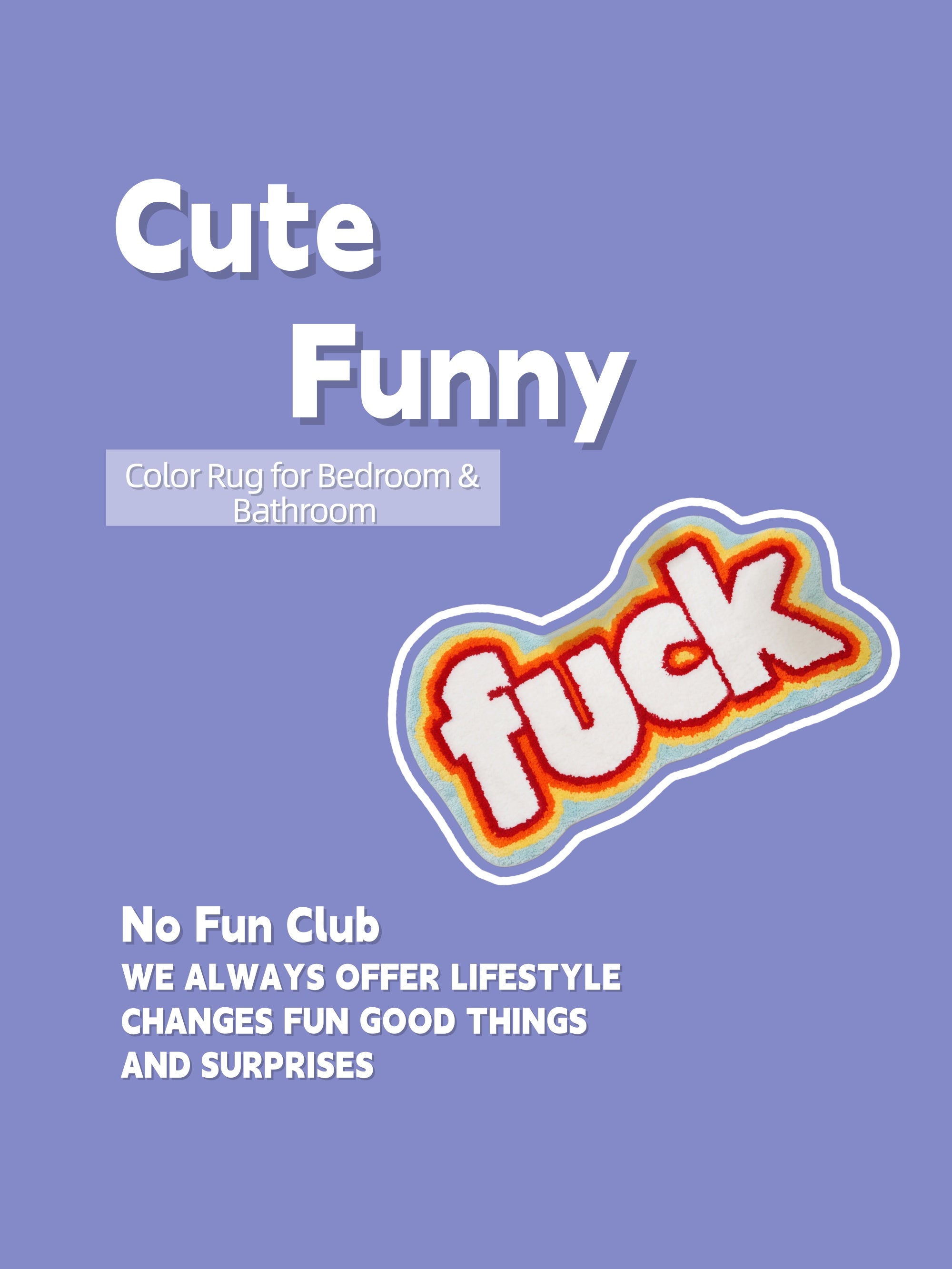 Color Rug for Bedroom & Bathroom