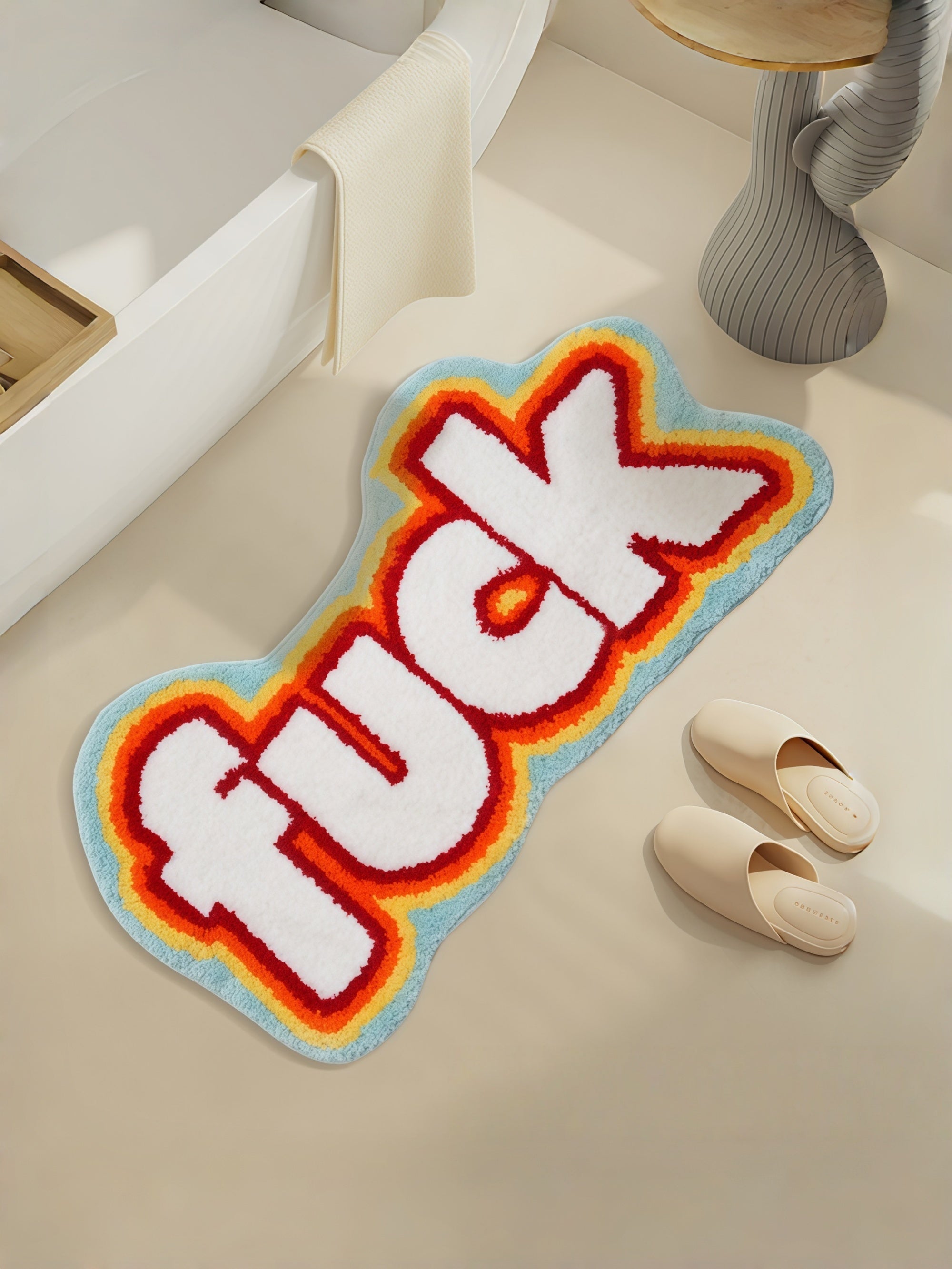 Color Rug for Bedroom & Bathroom