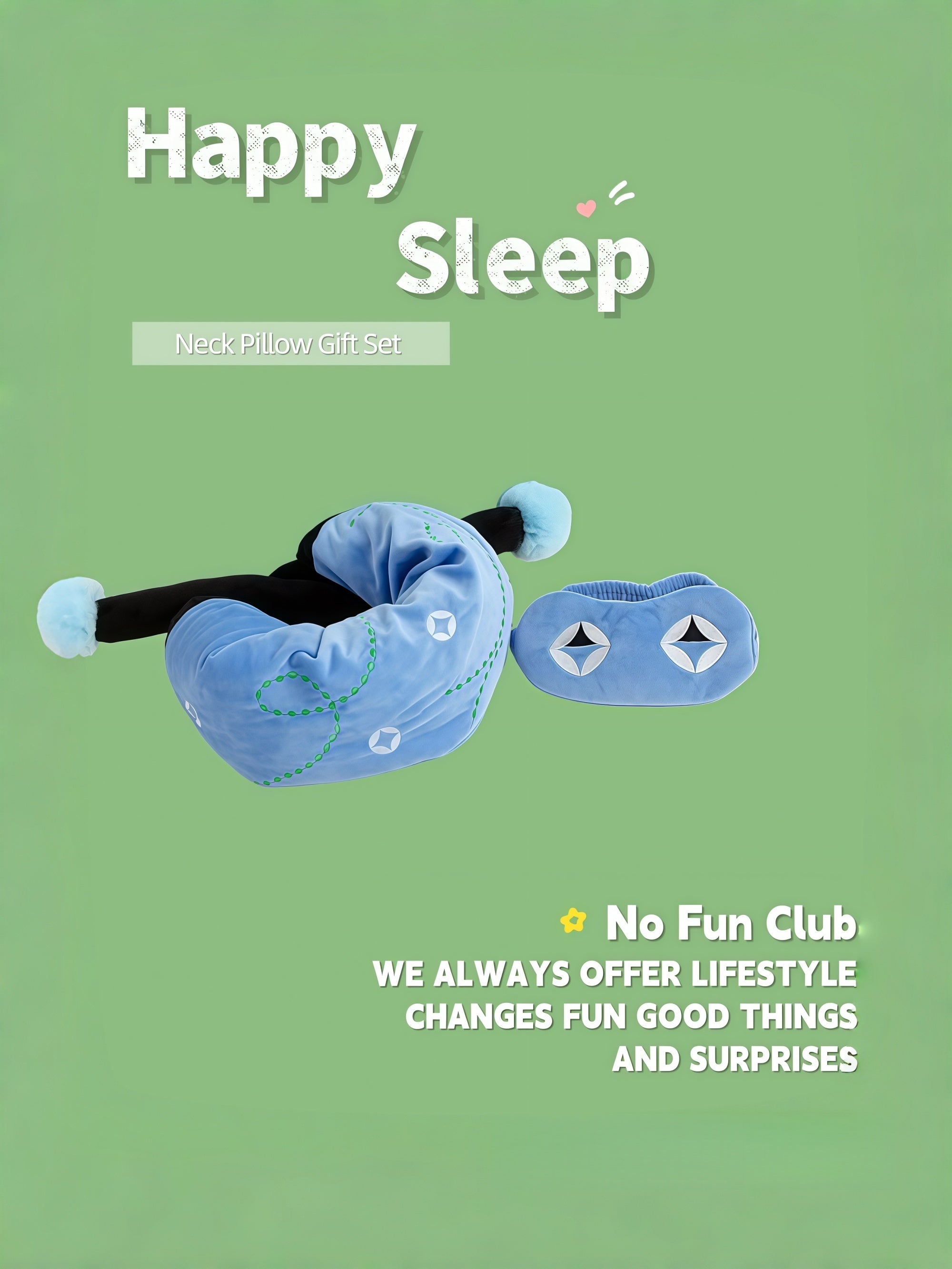 Creative Neck Pillow Gift Set