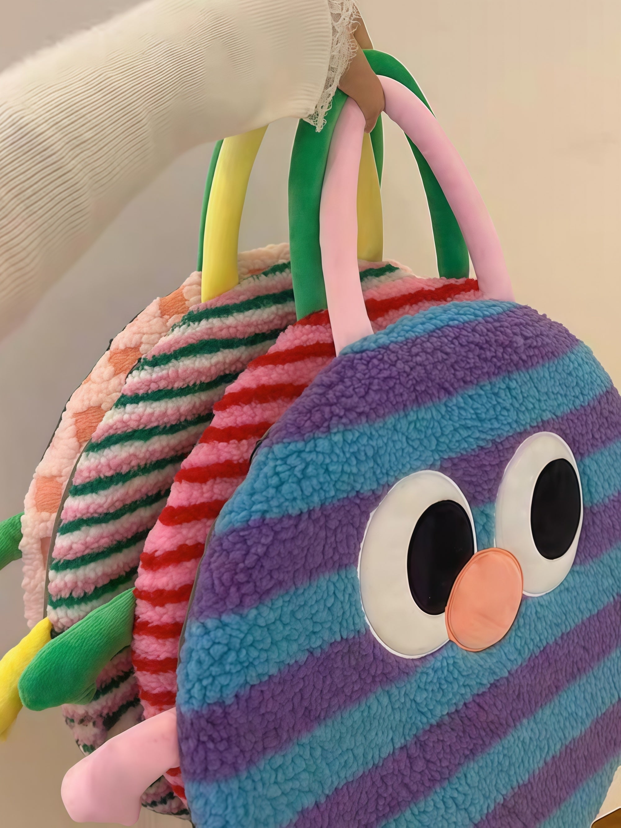 Cute Dopamine Round Memory Foam Cushion