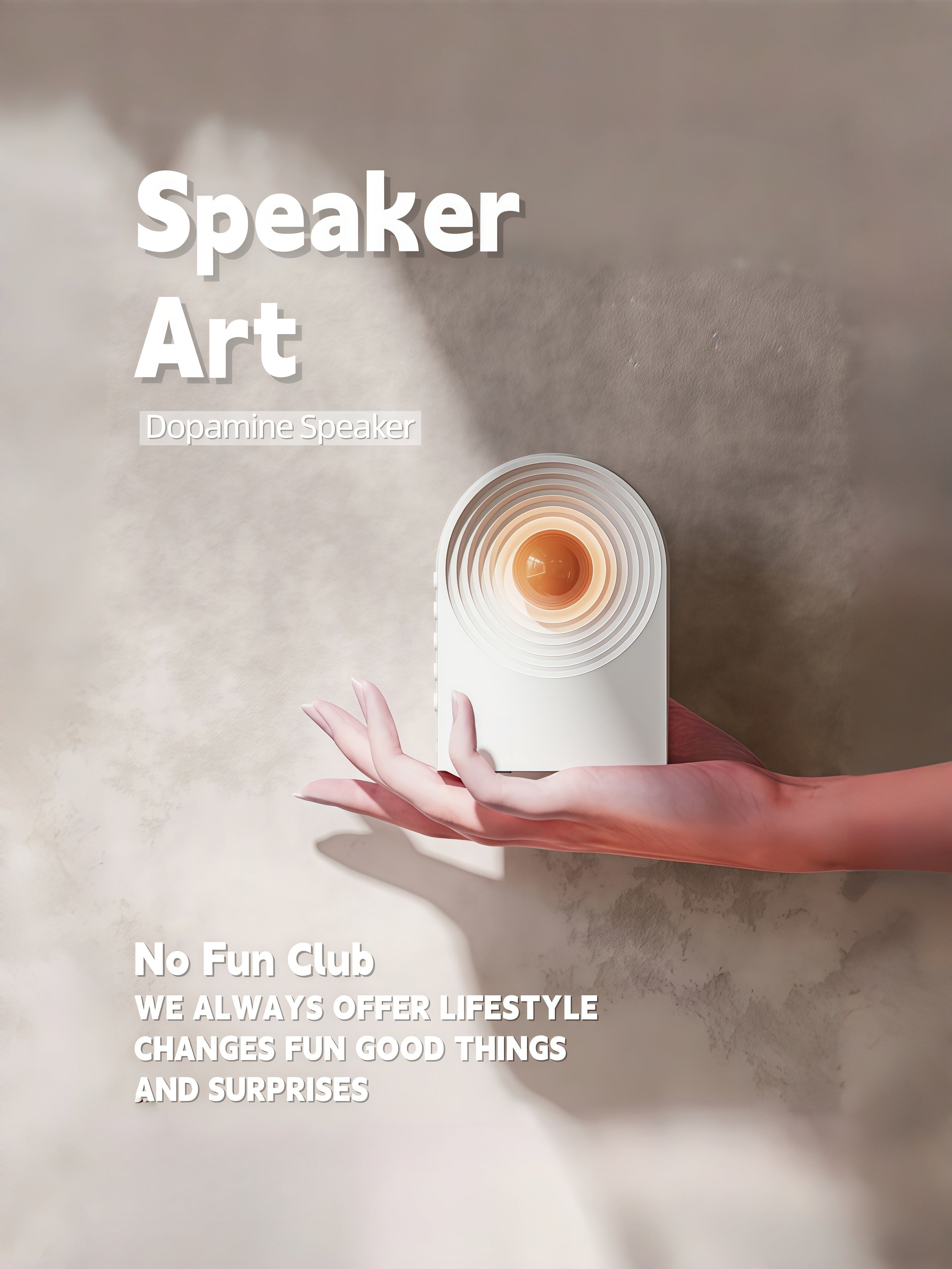 Dopamine White Noise Bluetooth Speaker Night Light