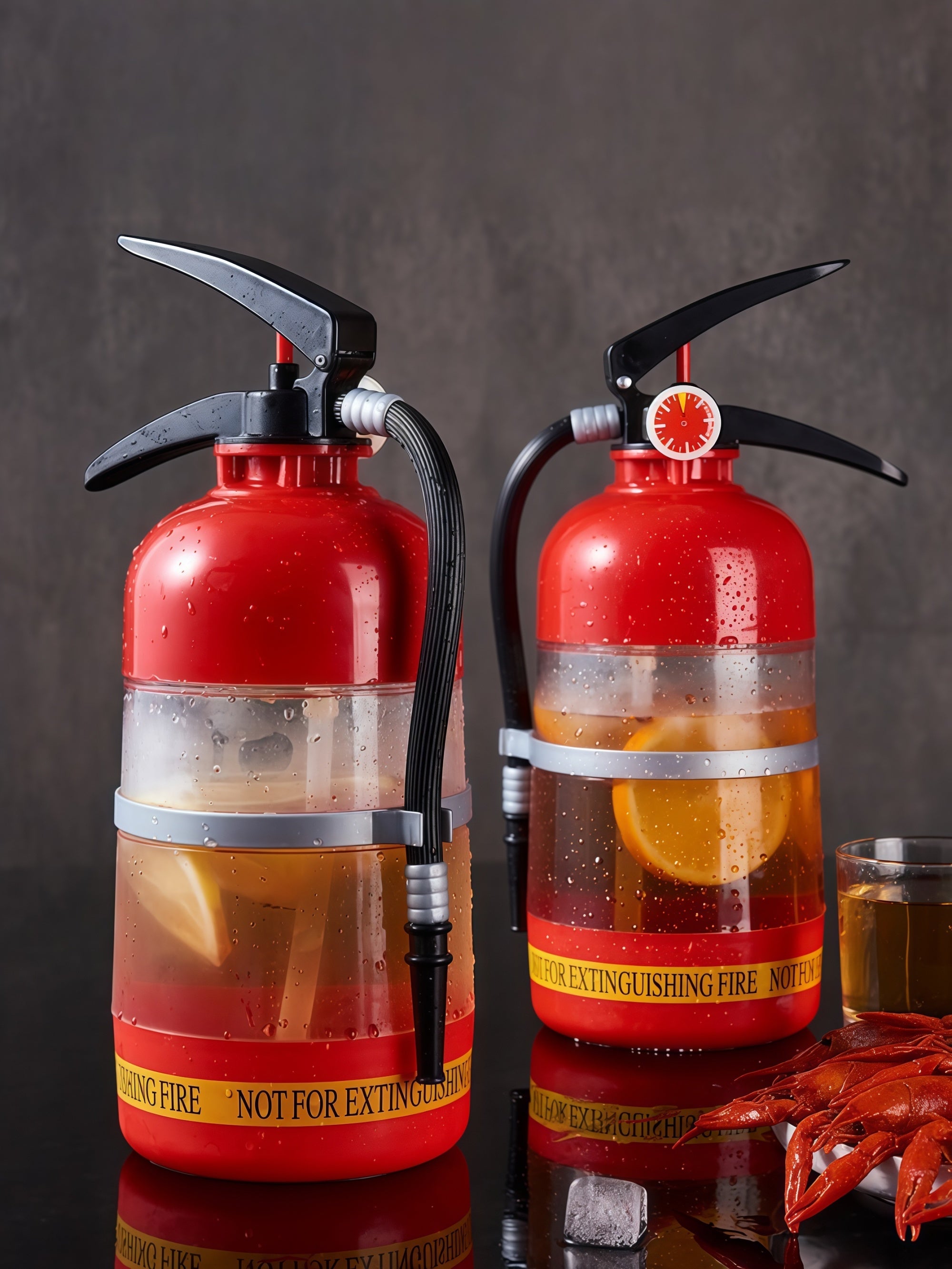 Fire-Extinguisher Beer Dispenser Keg