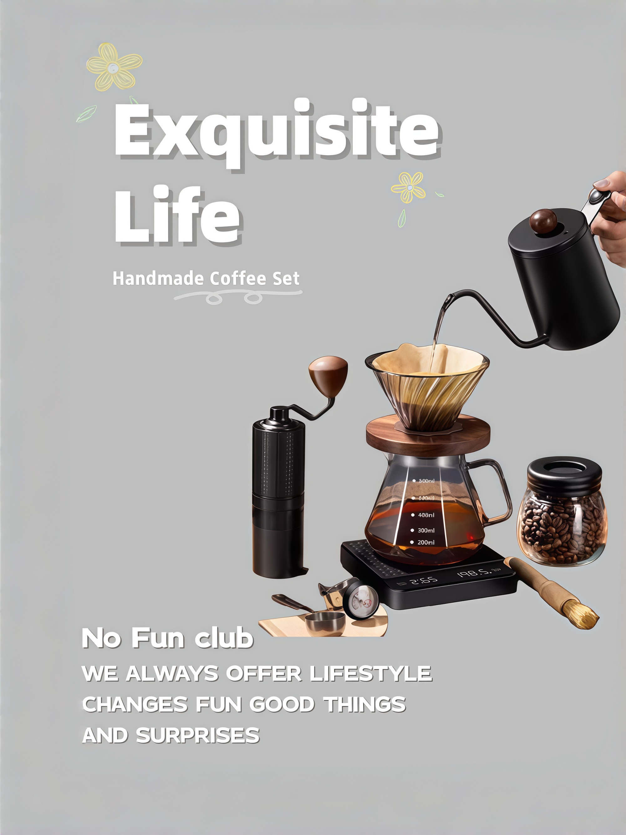 Pour-Over Coffee Gift Set