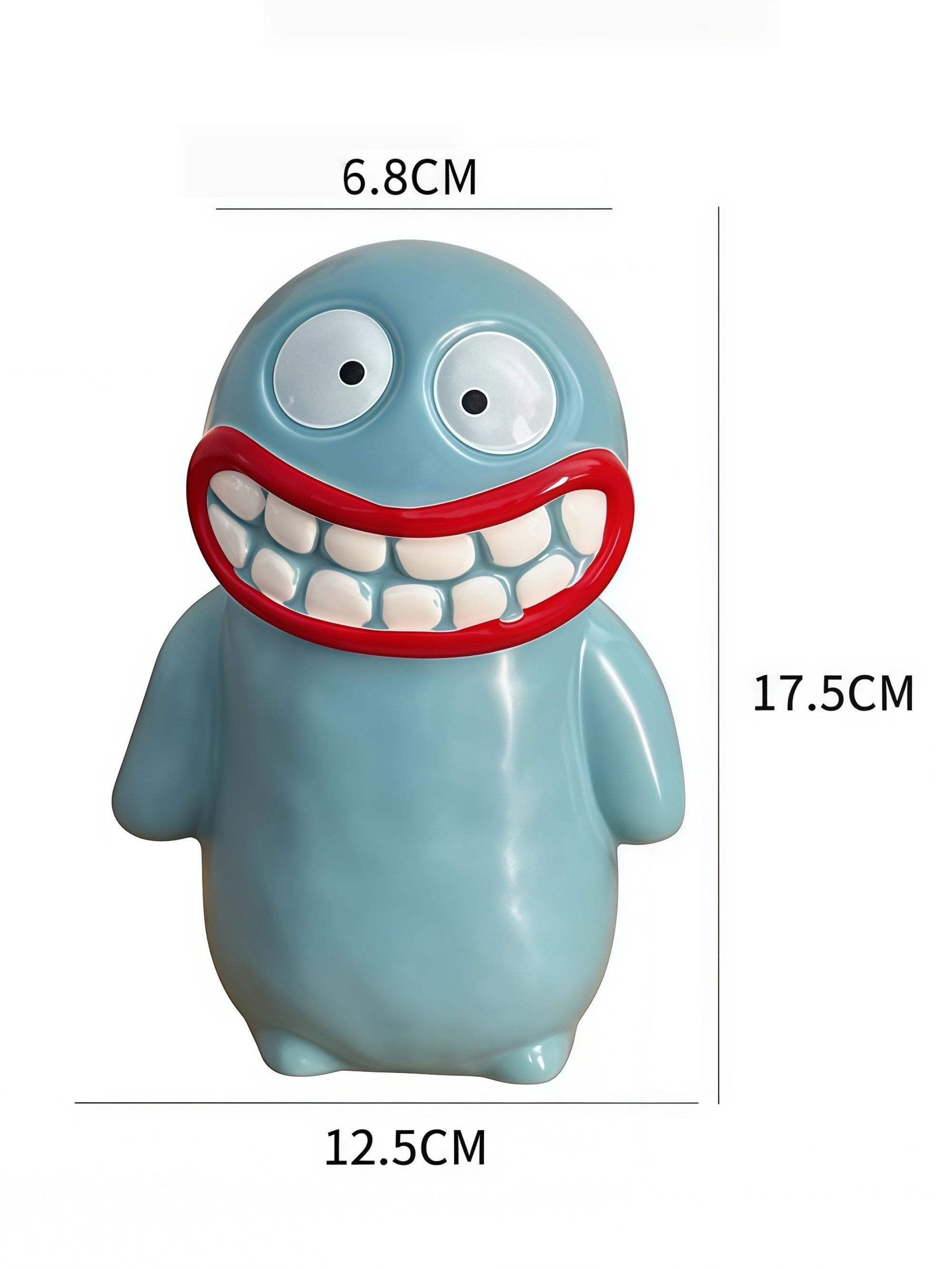 Handmade Ugly-Cute “Mud Monster” Big Mouth Mug