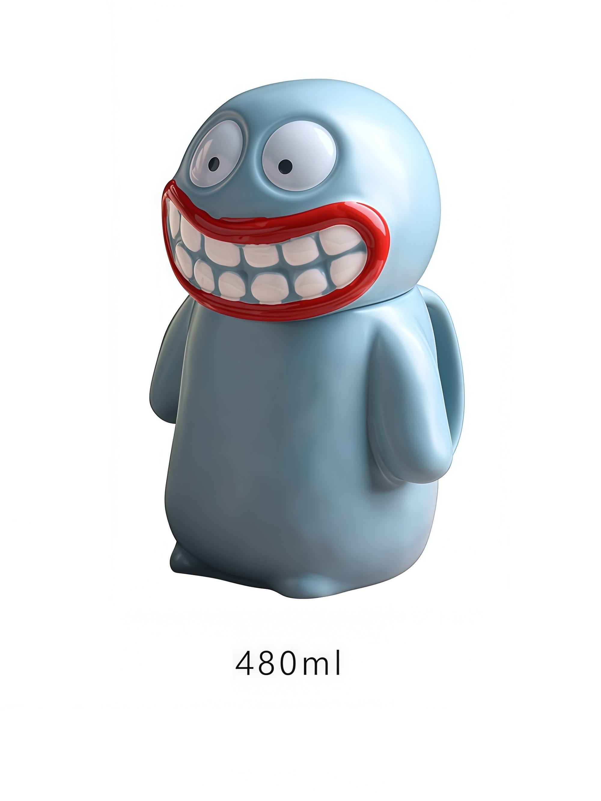 Handmade Ugly-Cute “Mud Monster” Big Mouth Mug