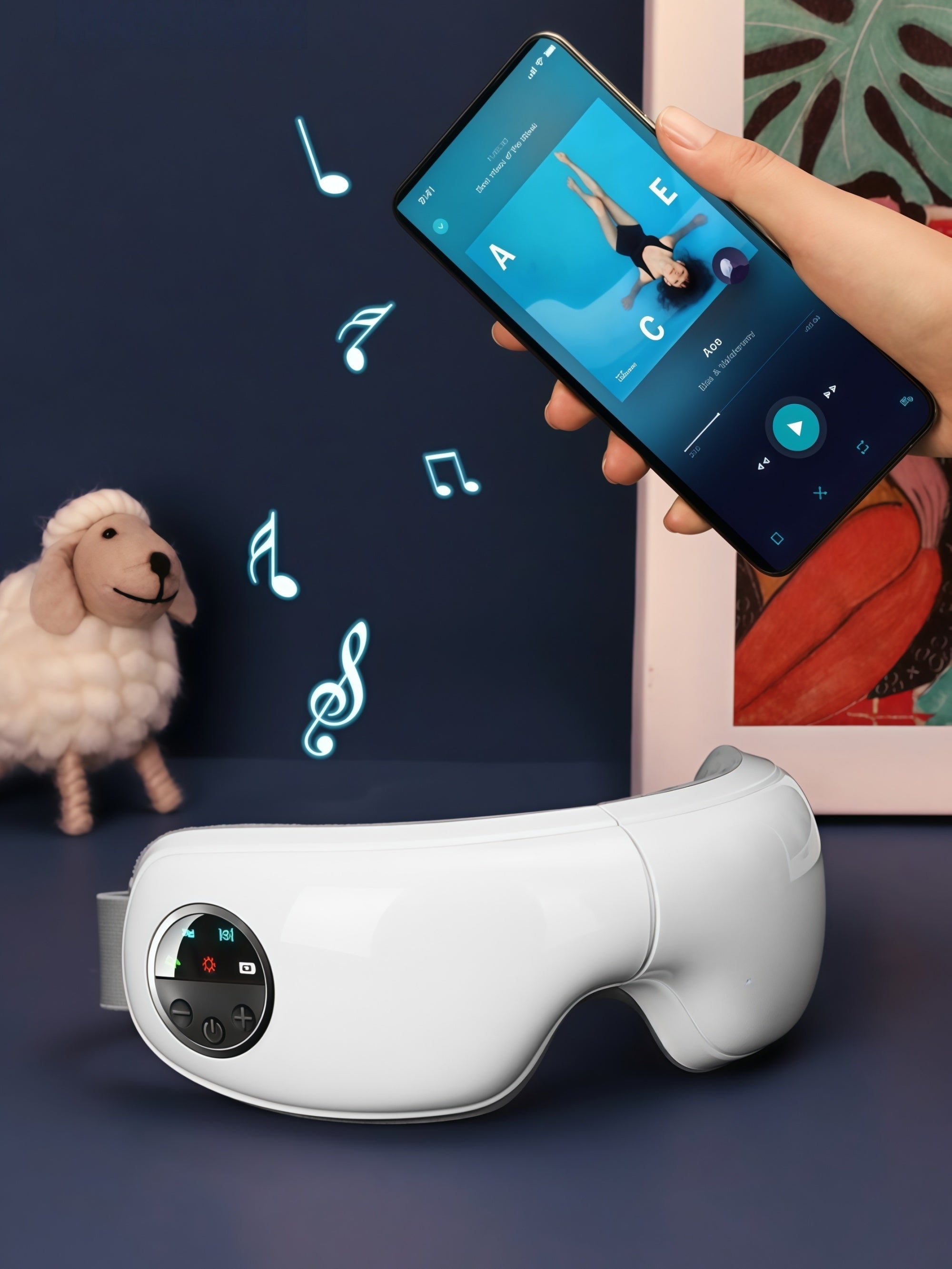 Smart Heated Eye Massager