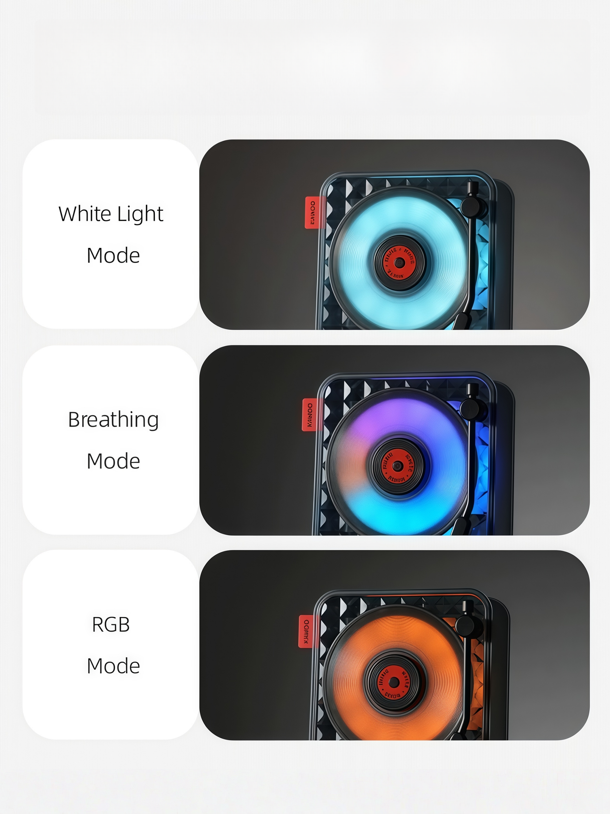 Ice Candy Vinyl Bluetooth Speaker & Ambient Light