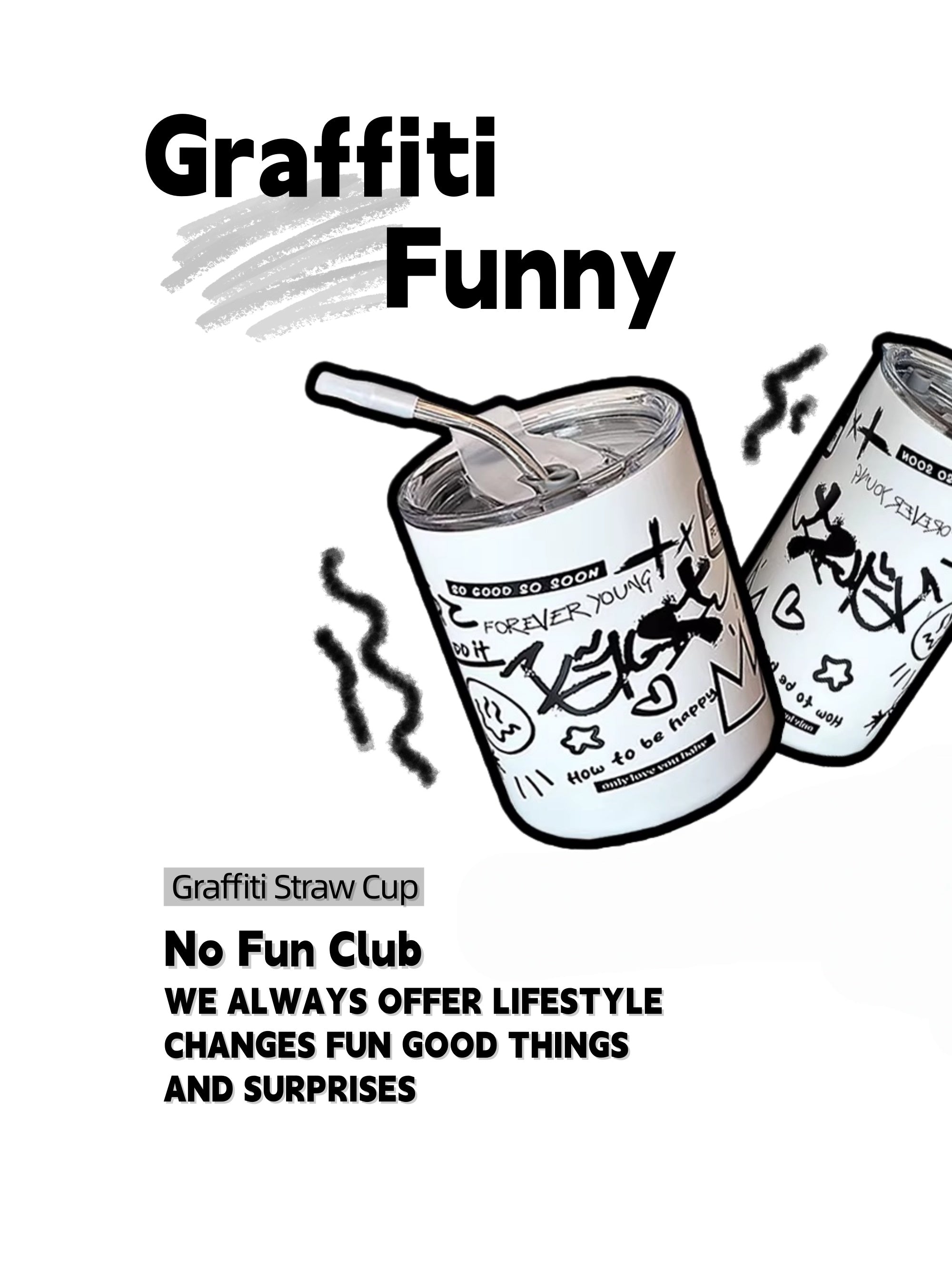 Ins-Style Stainless Steel Coffee Tumbler