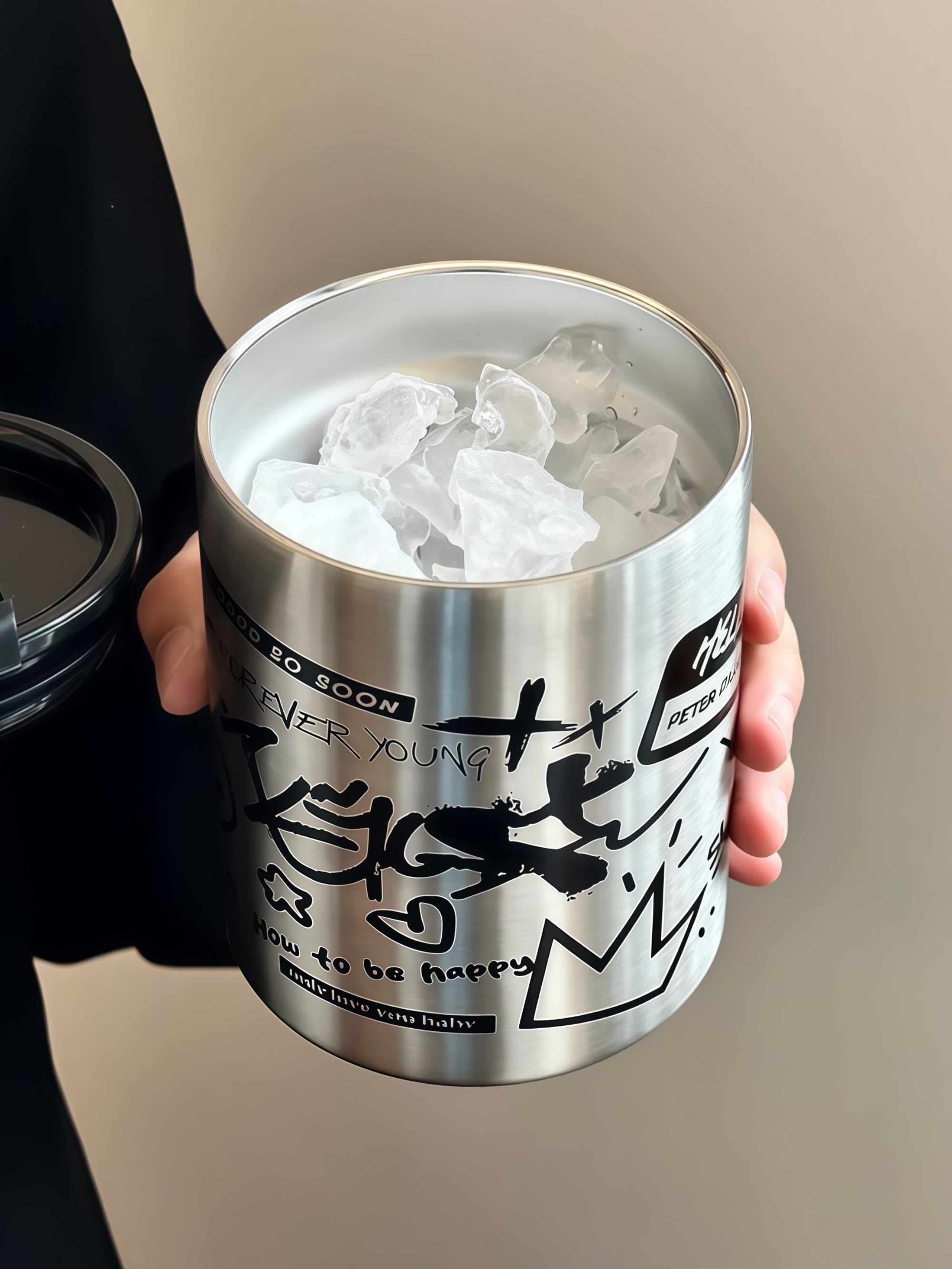 Ins-Style Stainless Steel Coffee Tumbler