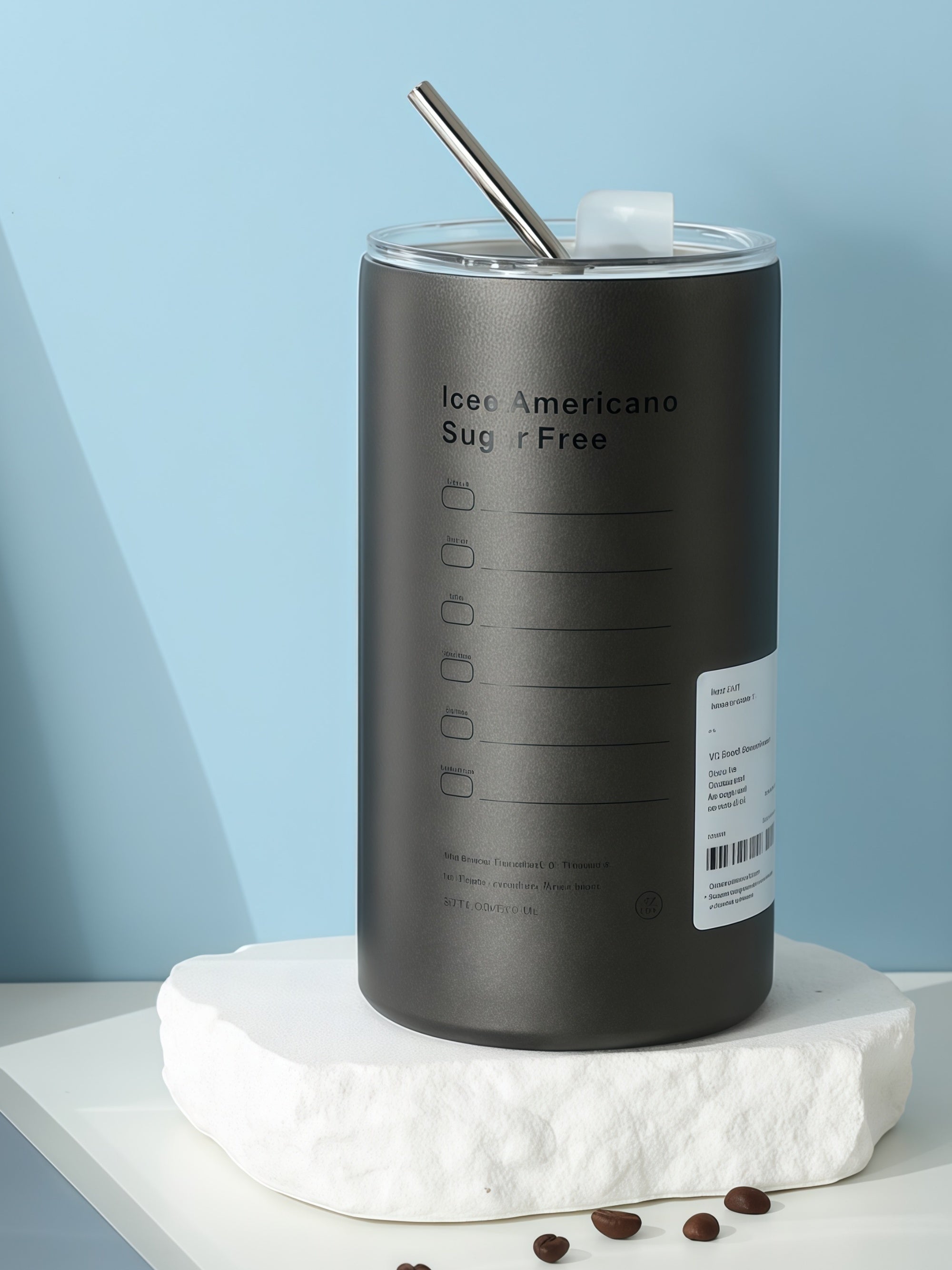 Ins-Style Stainless Steel Coffee Tumbler