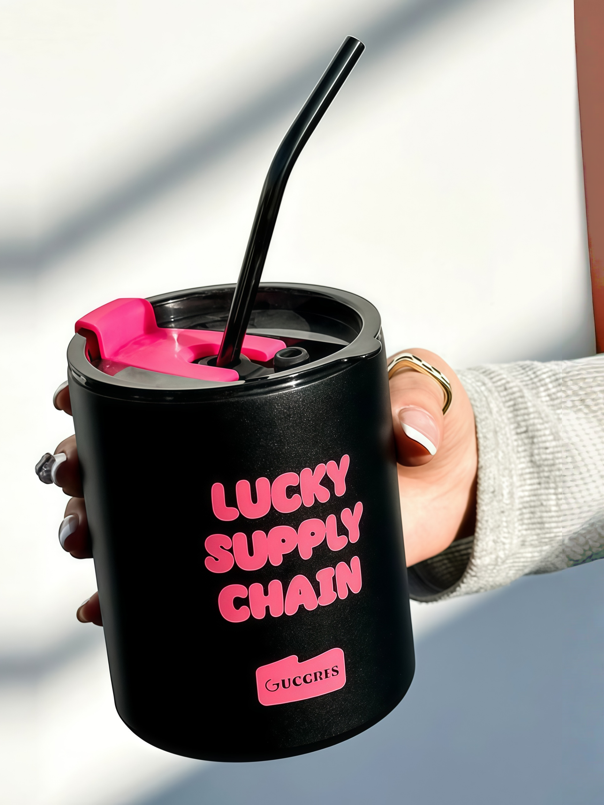 Ins-Style Stainless Steel Coffee Tumbler