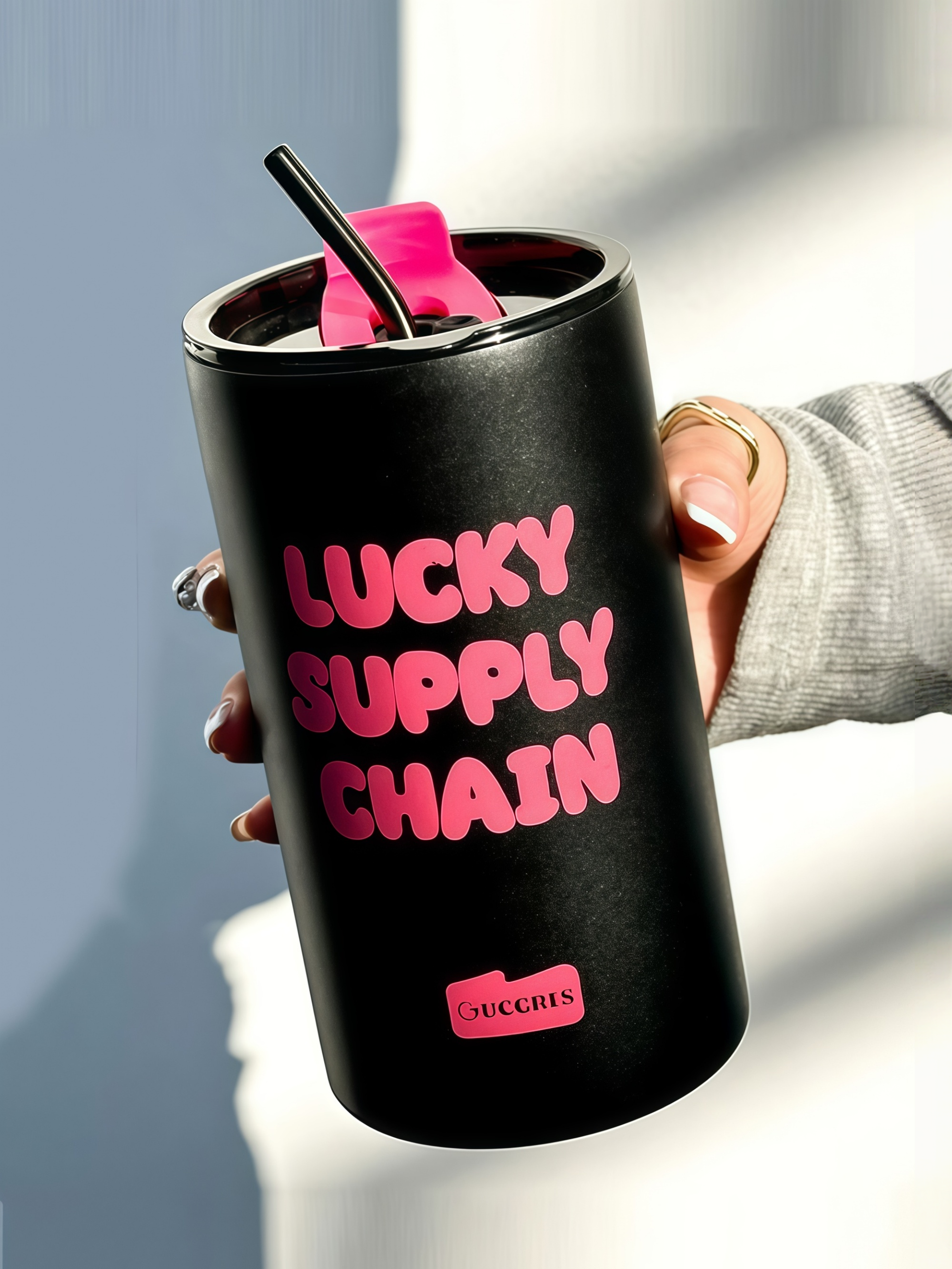 Ins-Style Stainless Steel Coffee Tumbler