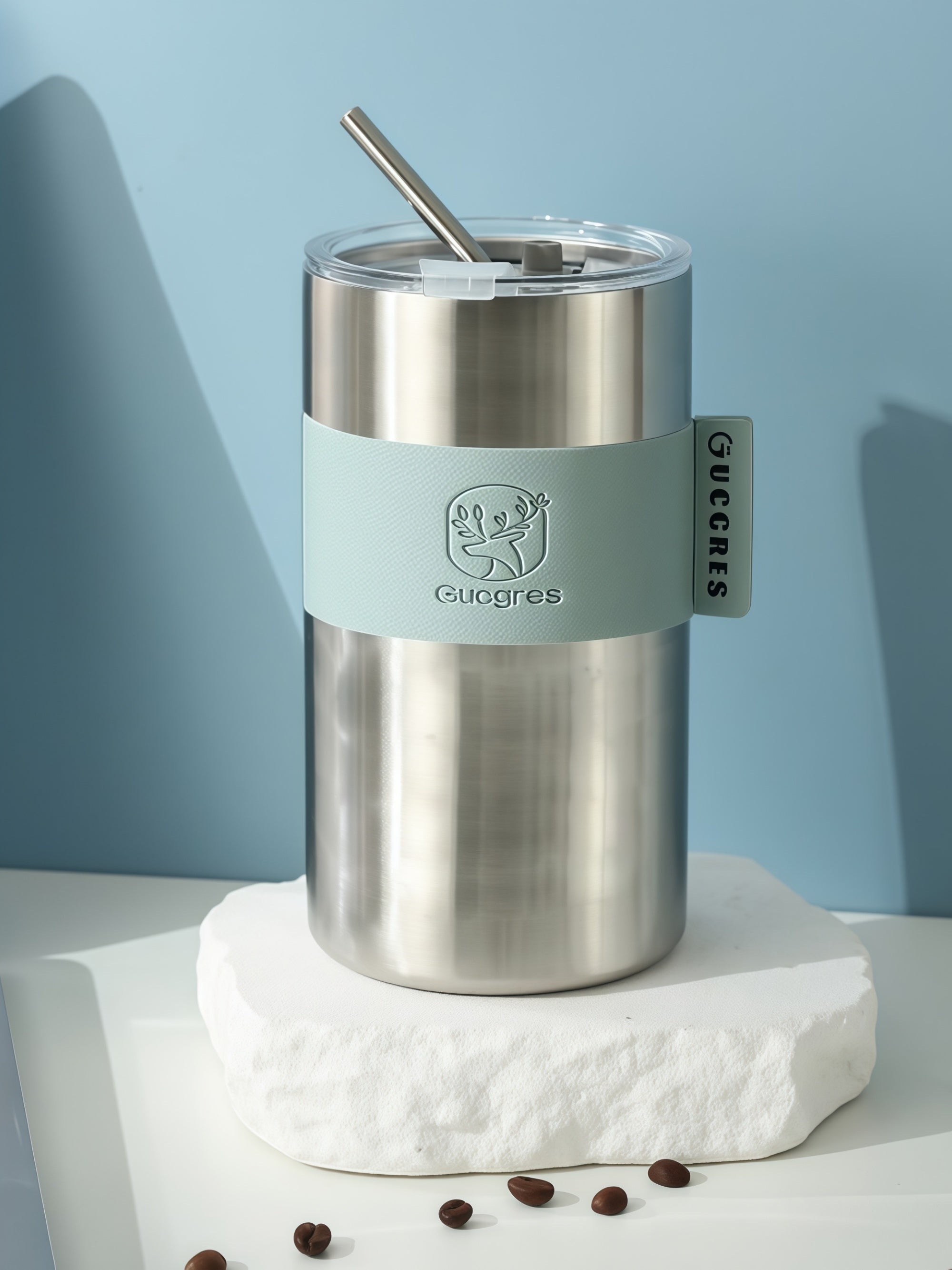 Ins-Style Stainless Steel Coffee Tumbler