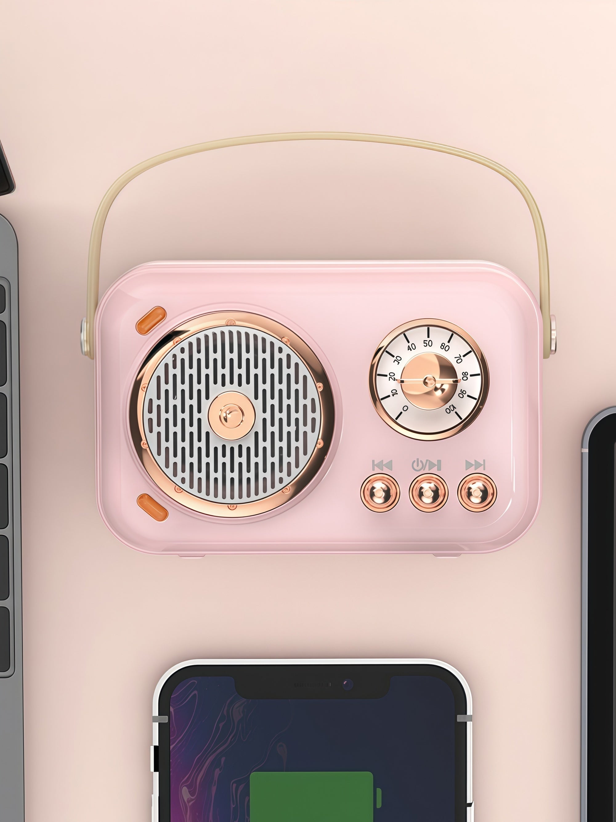 Mini Wireless Karaoke Speaker & Microphone