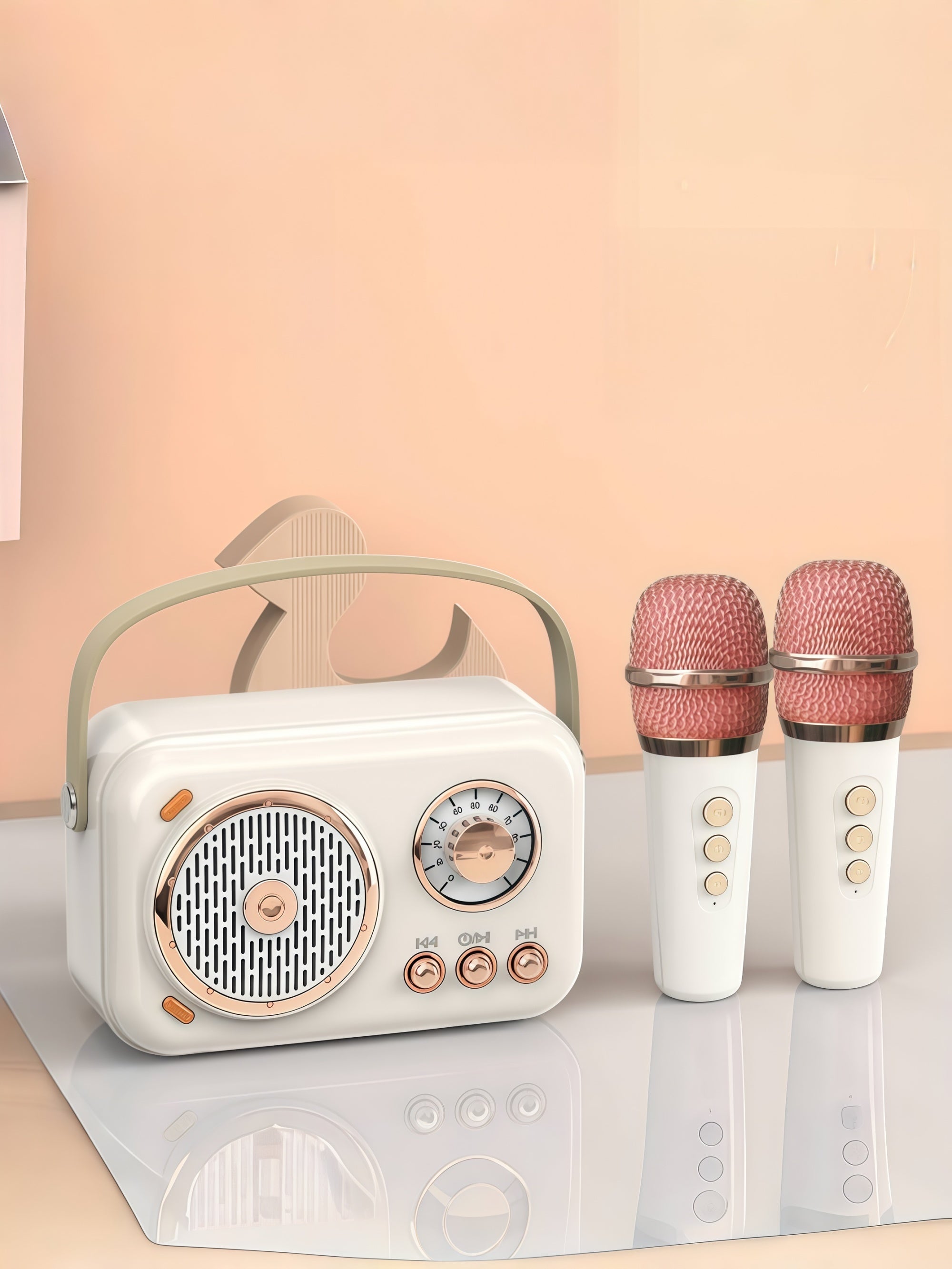 Mini Wireless Karaoke Speaker & Microphone