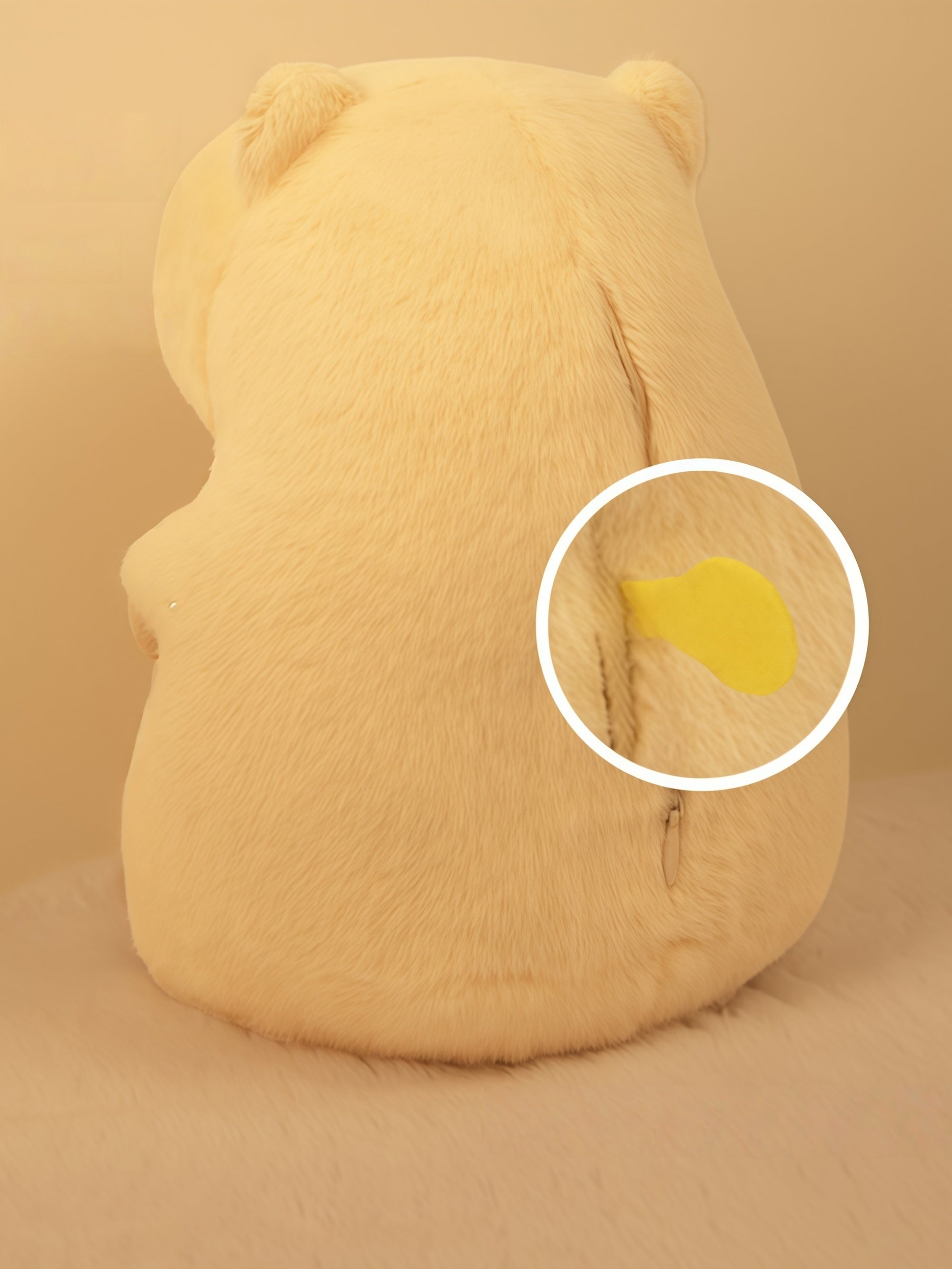 Plush Capybara Alarm Clock Night Light
