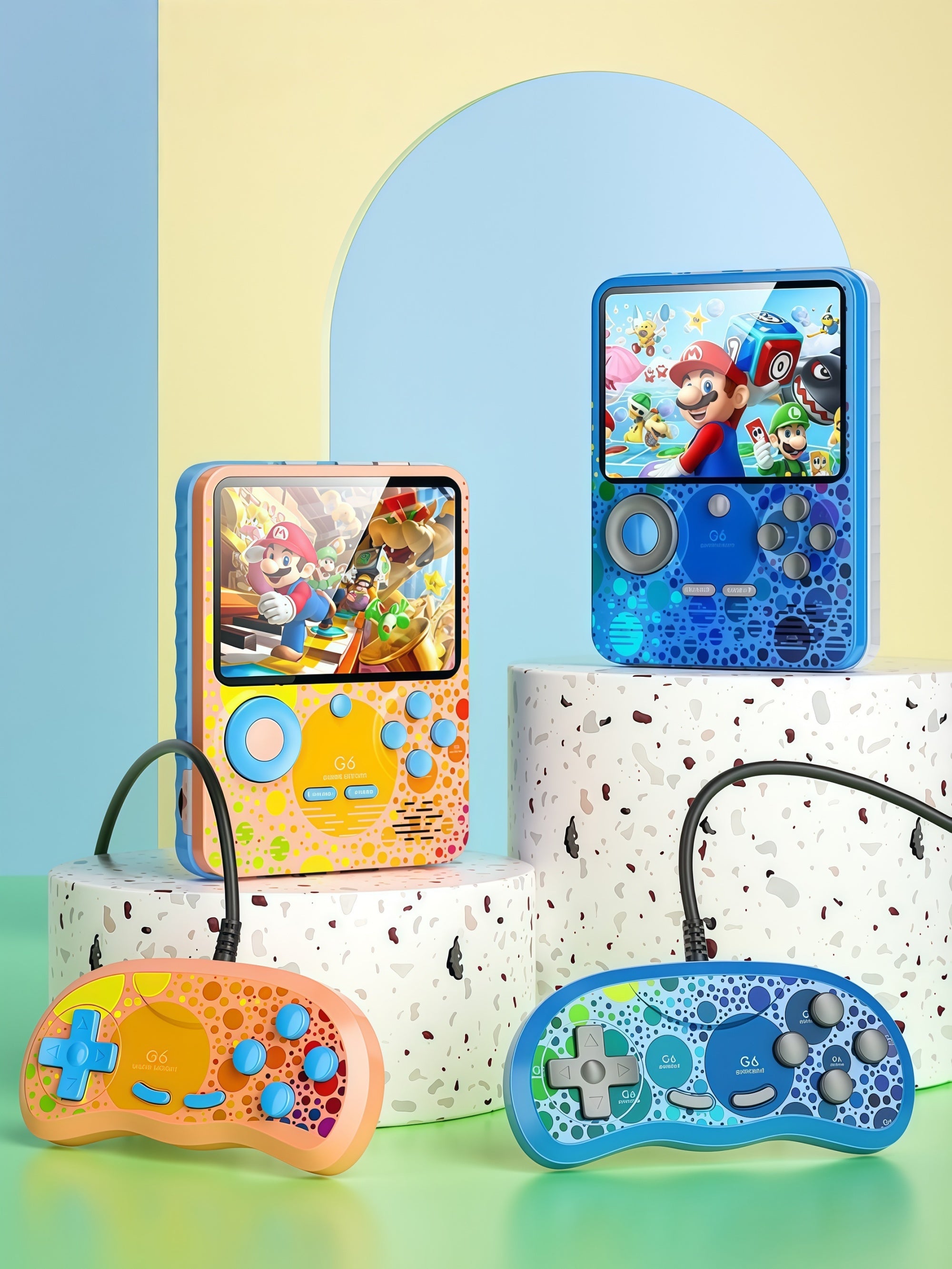 Retro Handheld Game Console Power Bank