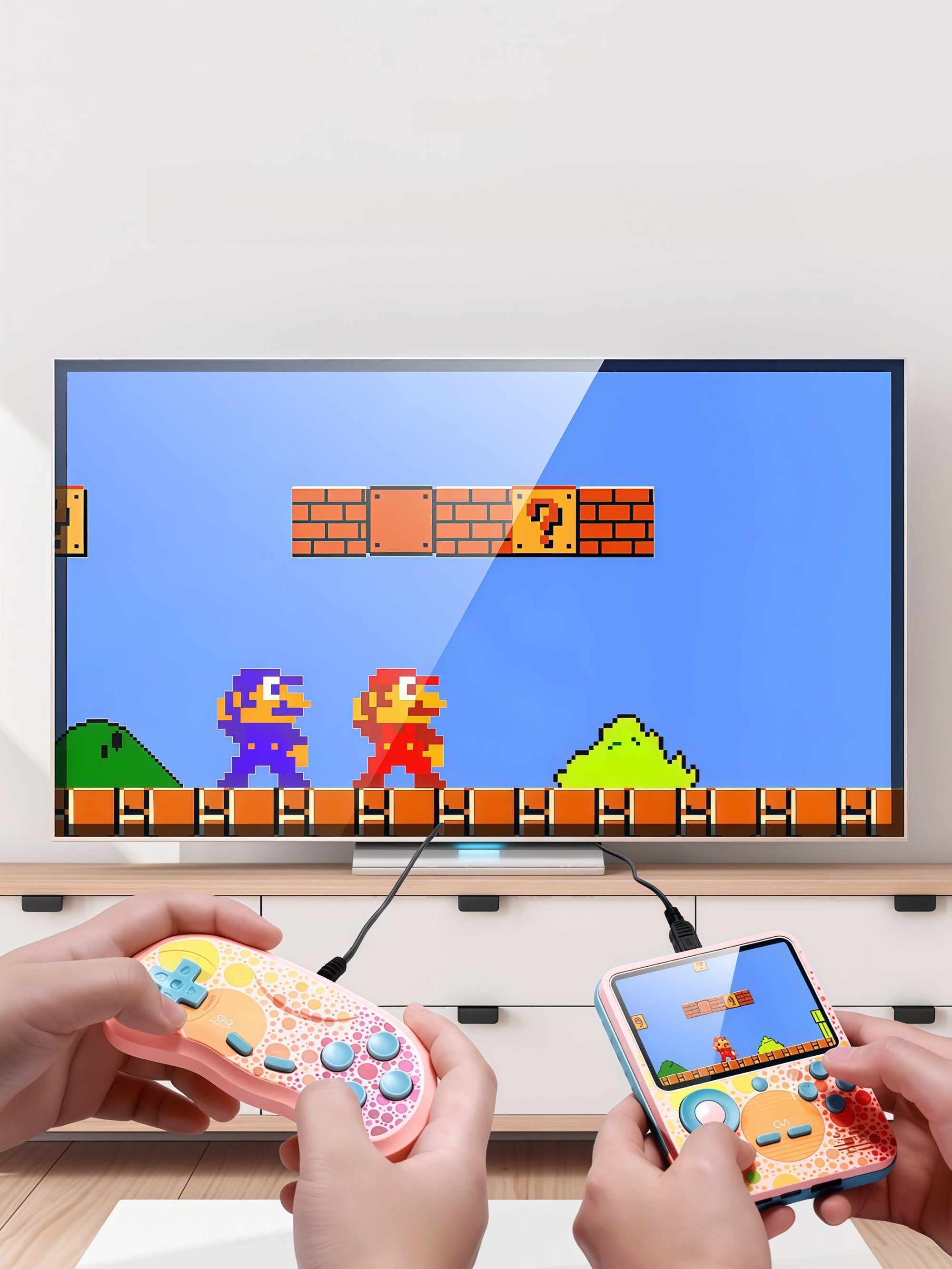 Retro Handheld Game Console Power Bank